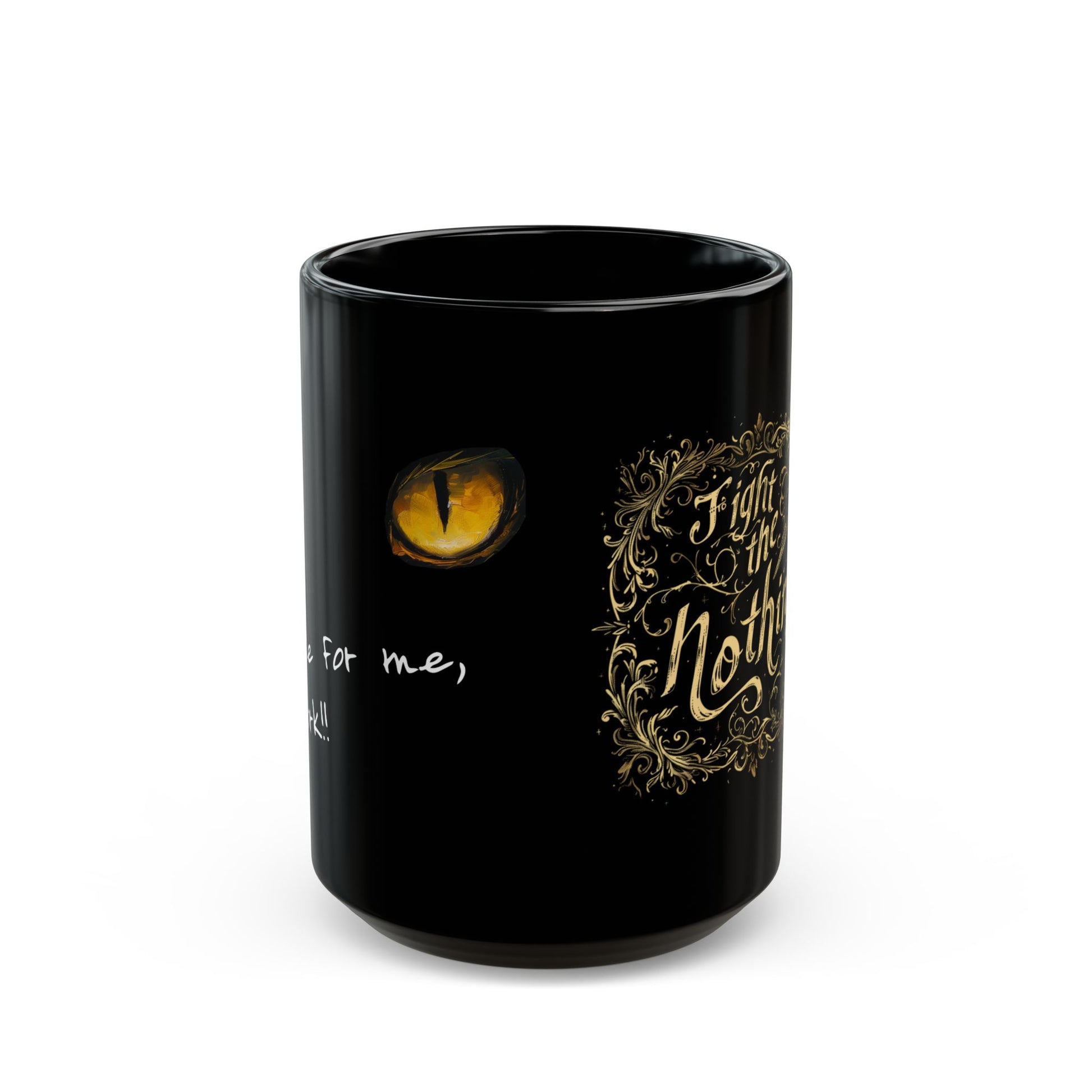 The NeverEnding Story Gmork Coffee Mug | 11oz Ceramic | Fight the Nothing