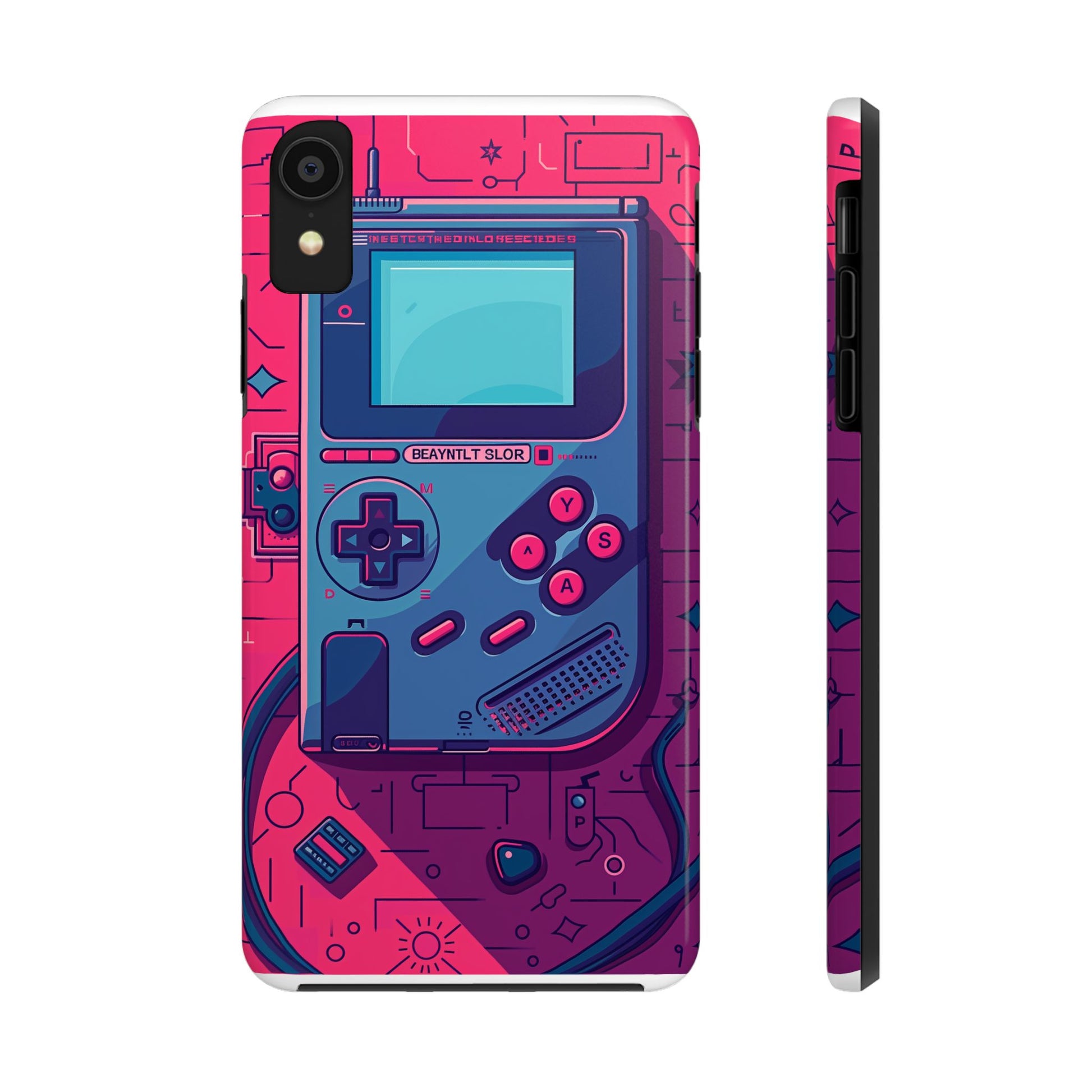 Durable iPhone Case with Alternative Universe Game Console Design - Protective Phone Cover - Fun and Sturdy Gaming Accessory - Gamer Gift
