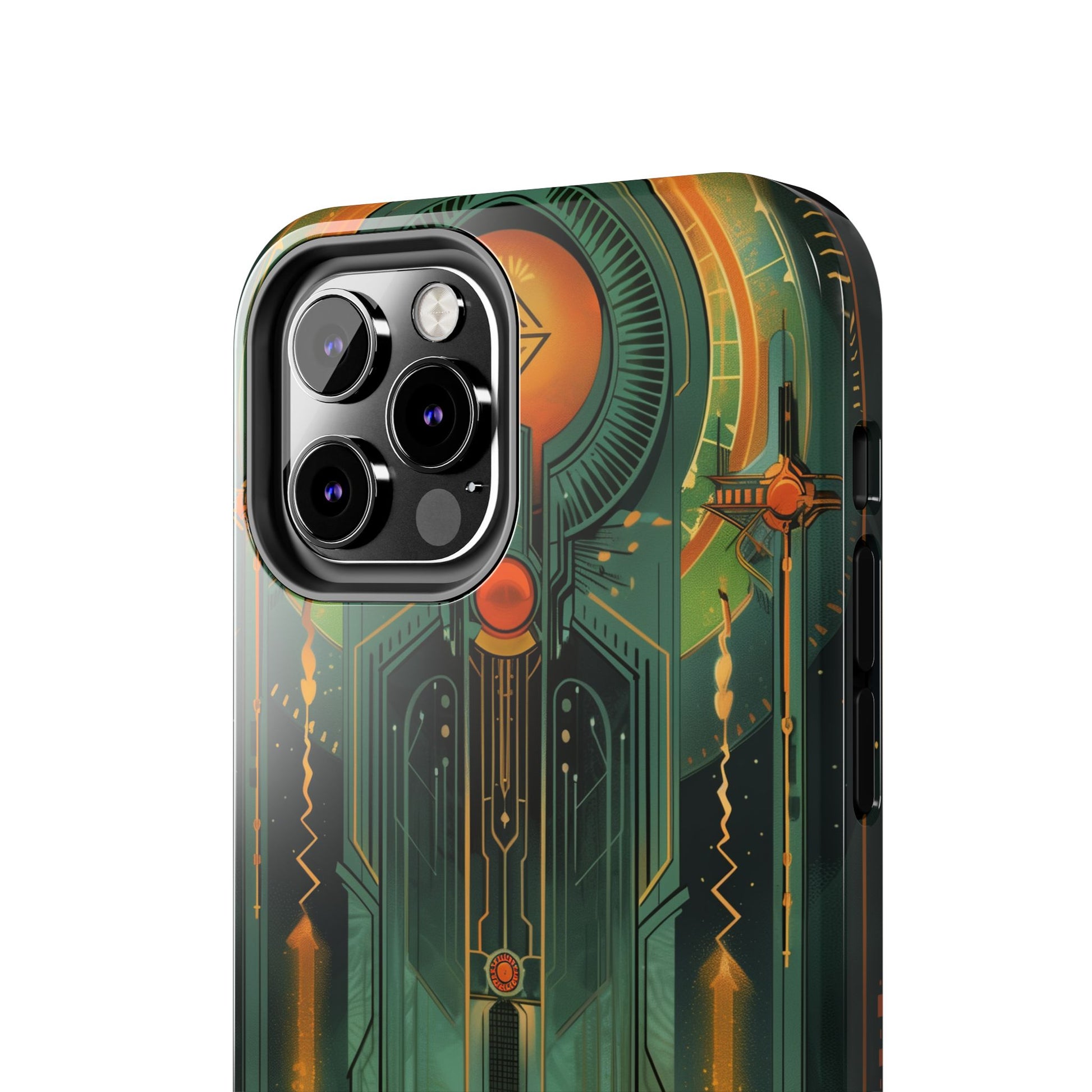 Art Deco Phone Case, Architecture Phone Case, Durable iPhone Case, Gift for Architect, iPhone 14 Case, Art Deco Building Phone Case