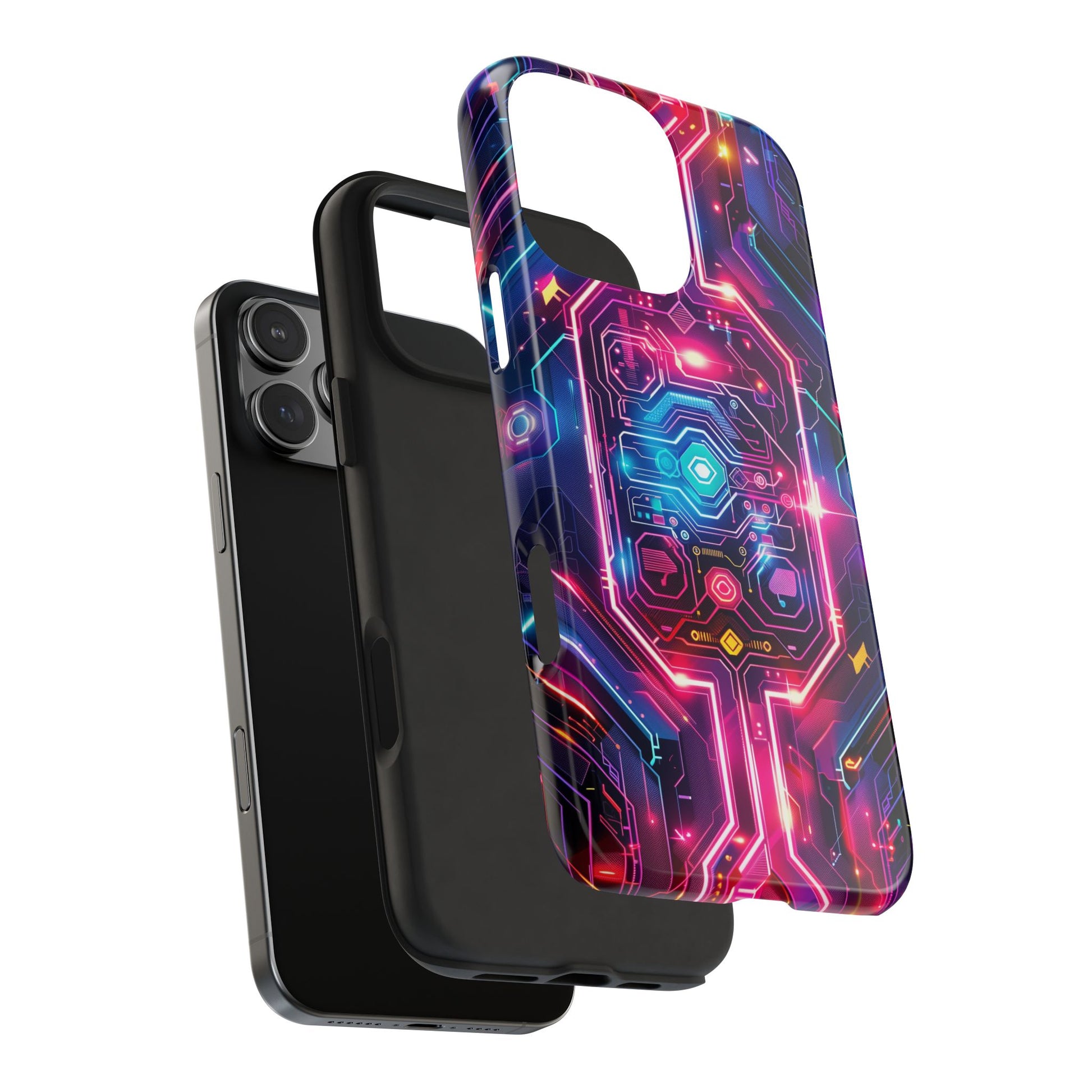 Circuit Board Phone Case, Futuristic Circuit Phone Case, High-Tech Gift for Him, Custom Sci-Fi Phone Case, iphone 15 pro max