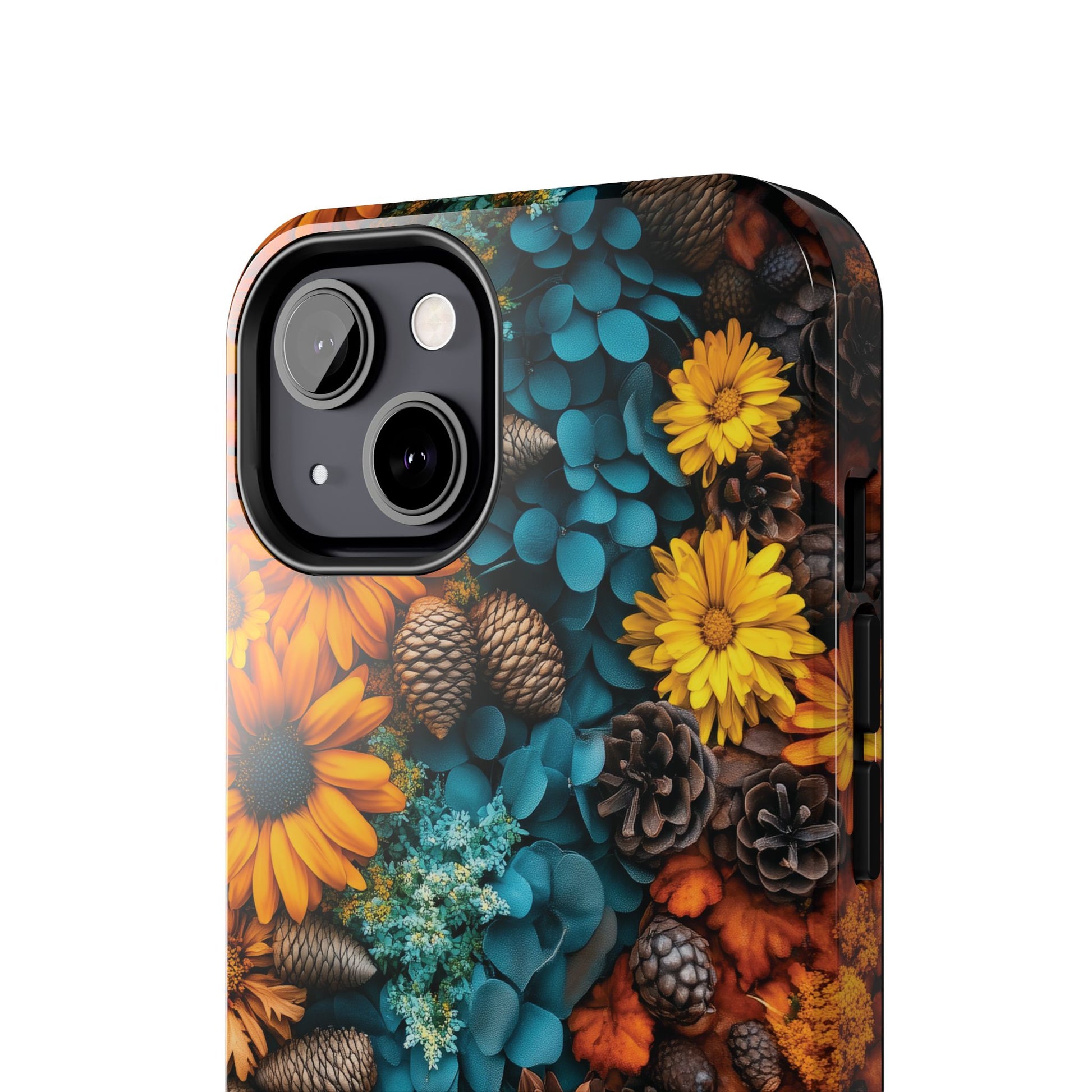 Autumn Vibrant Colors Phone CaseFall Cottagecore Dried Flowers Fall Sunflowers iPhone 15 Pro Max Samsung Galaxy