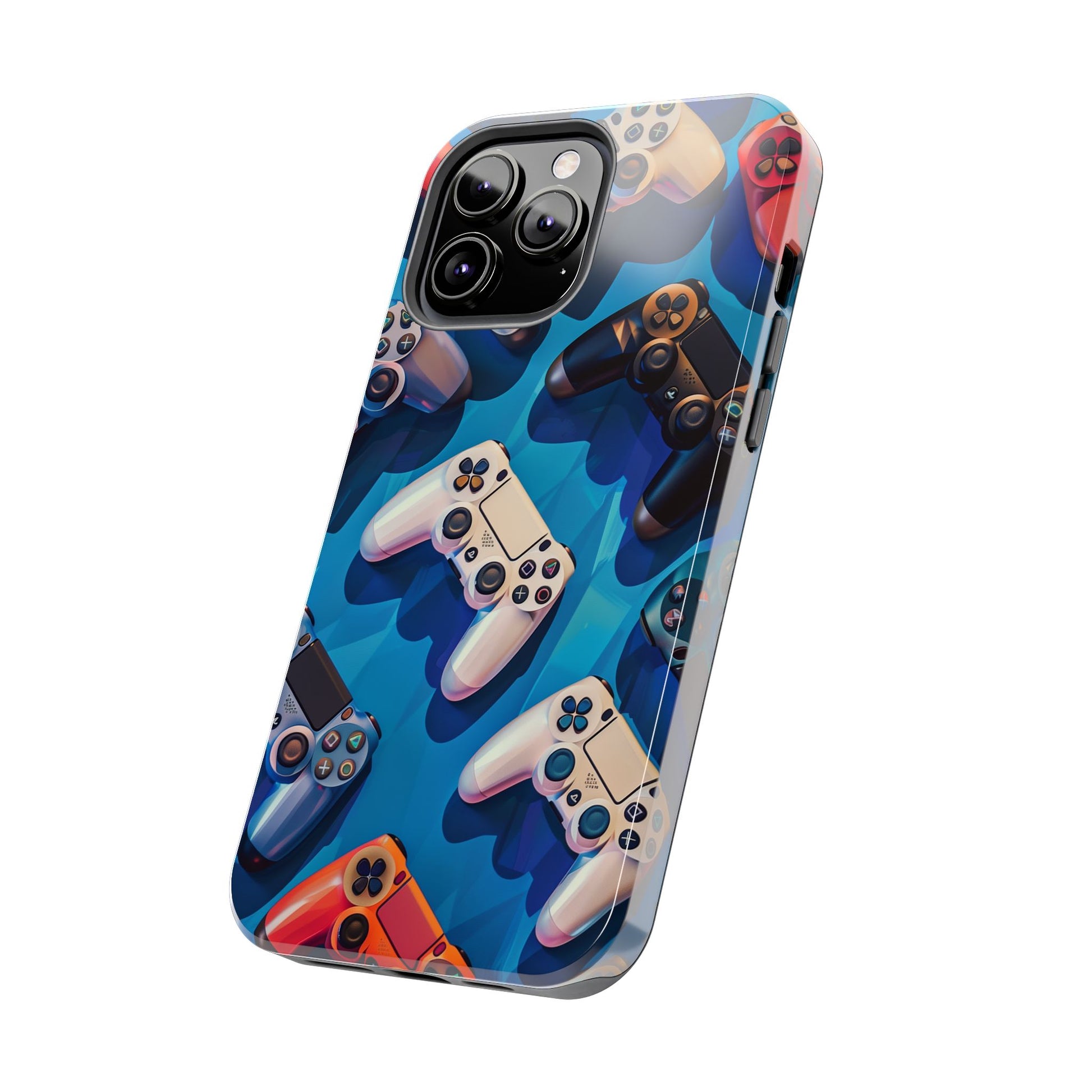 Video Game Controllers iPhone Case - Gamer Tough Phone Cover - Modern Gaming