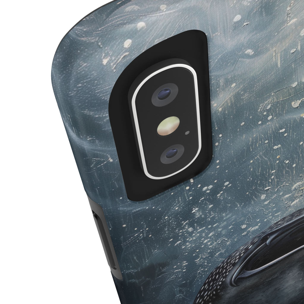 Rising Majesty: Whale Shark Feeding Tough Phone Case