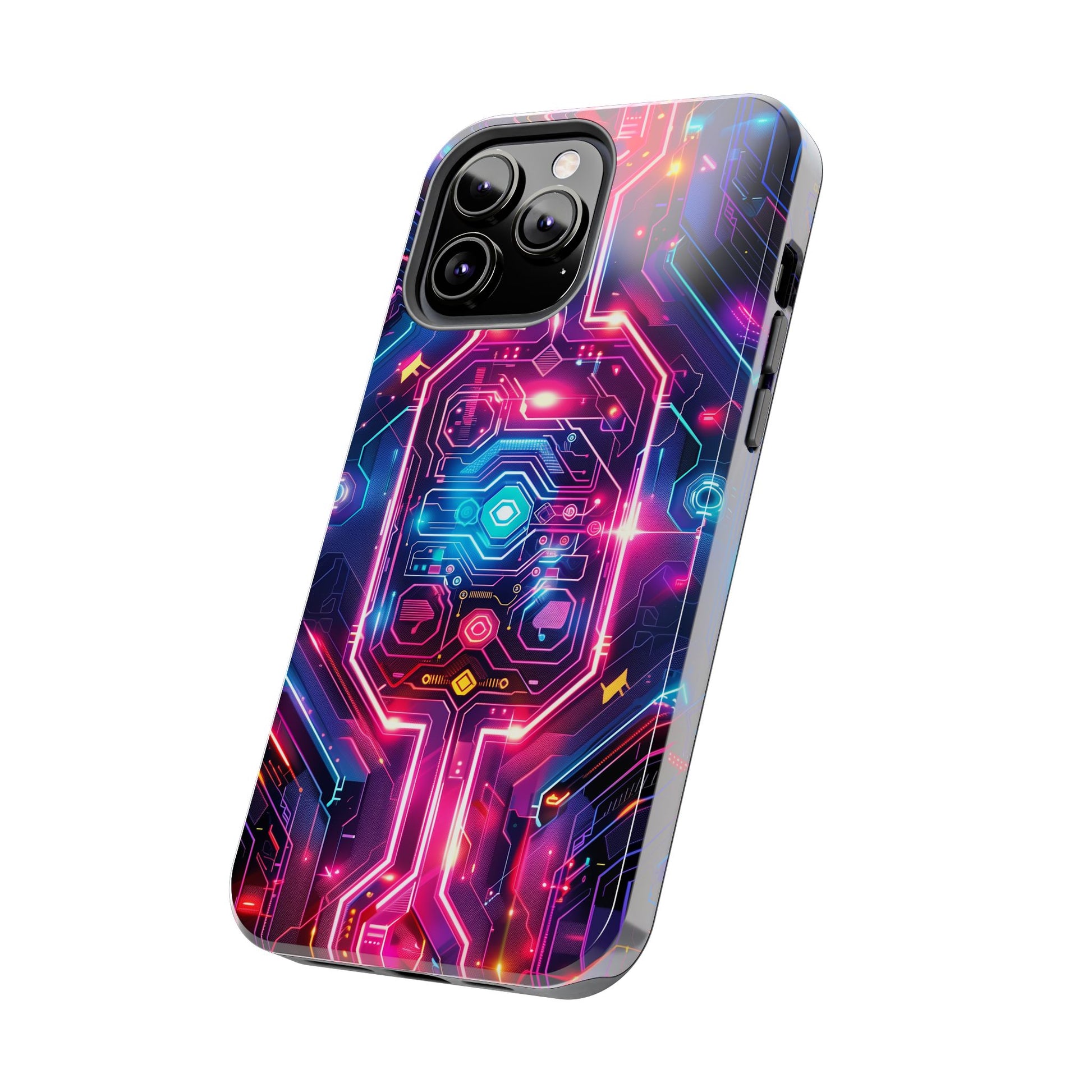 Circuit Board Phone Case, Futuristic Circuit Phone Case, High-Tech Gift for Him, Custom Sci-Fi Phone Case, iphone 15 pro max