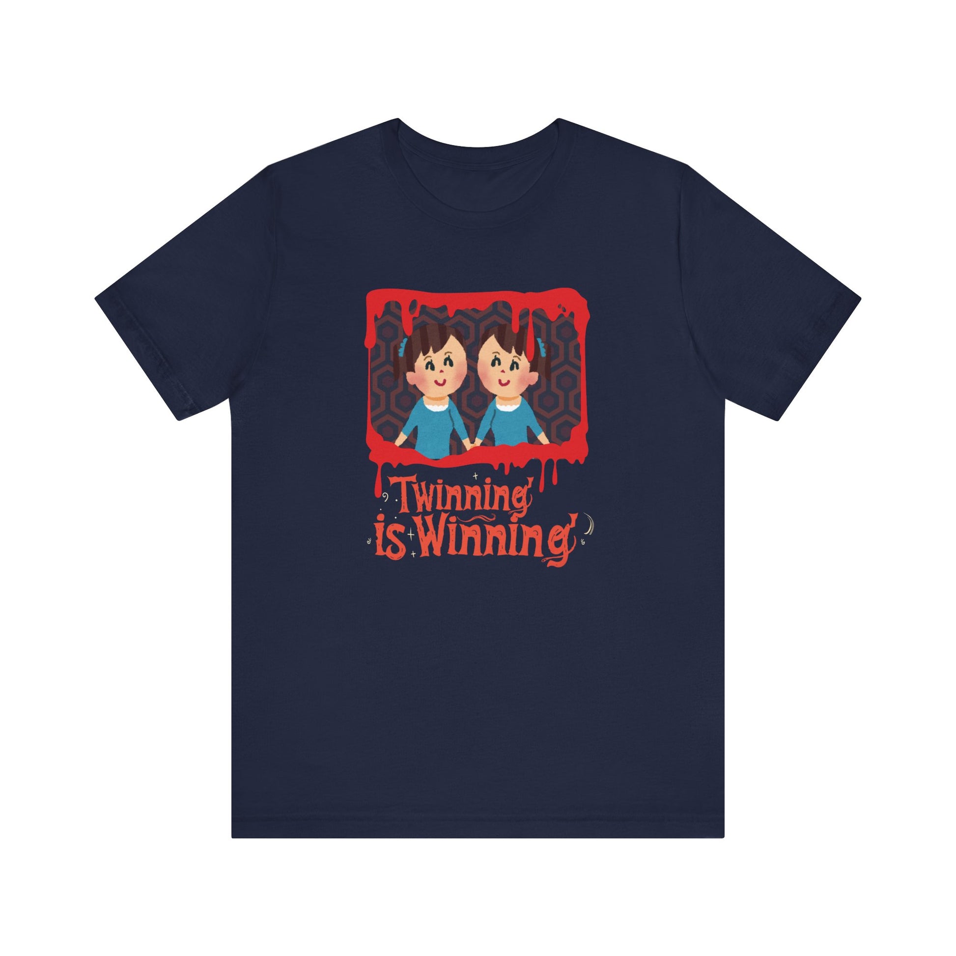Twinning is Winning Shining Inspired Halloween Graphic Tee