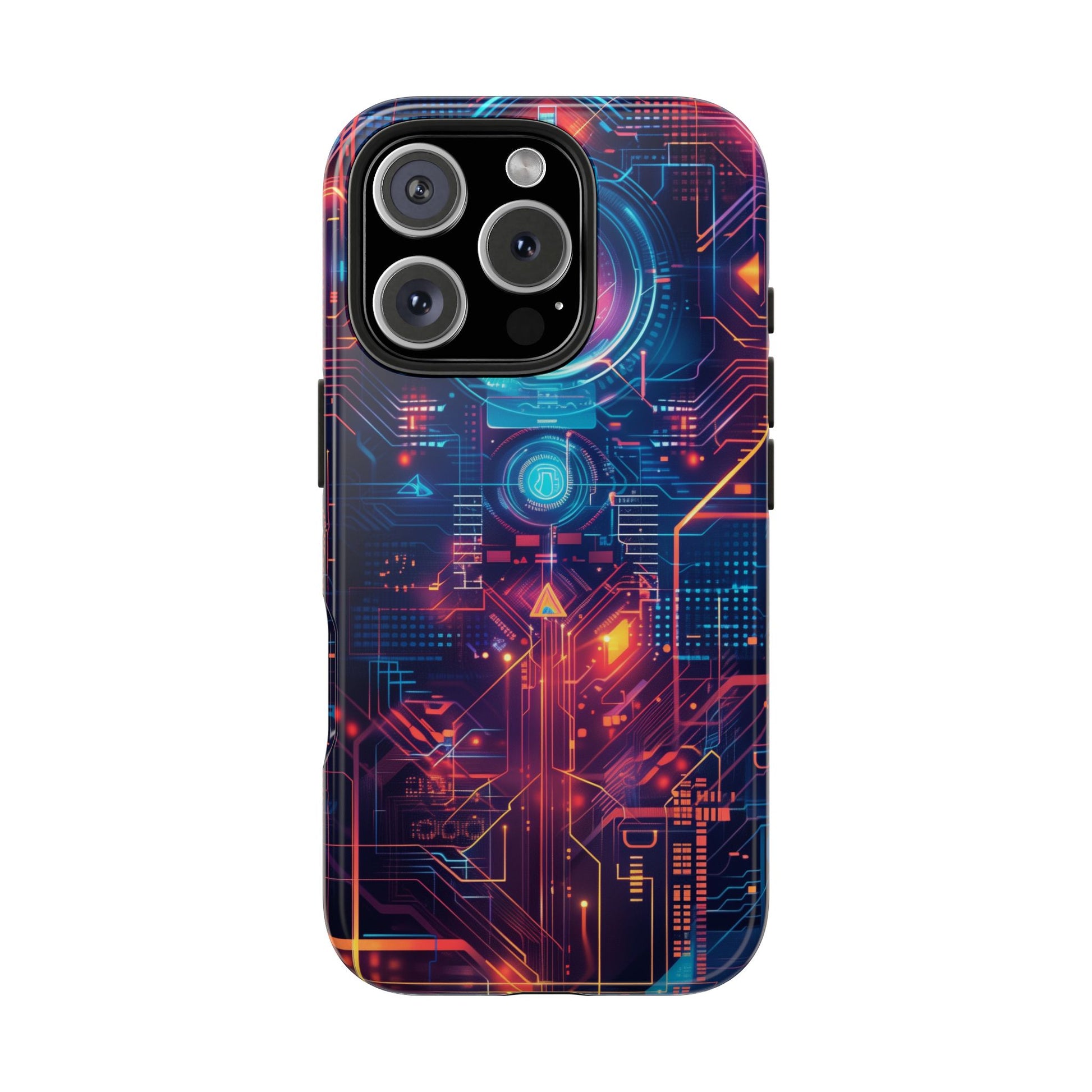 Circuit Board Phone Case, Futuristic Circuit Phone Case, High-Tech Gift, Custom Sci-Fi Phone Case, iphone 15 pro max