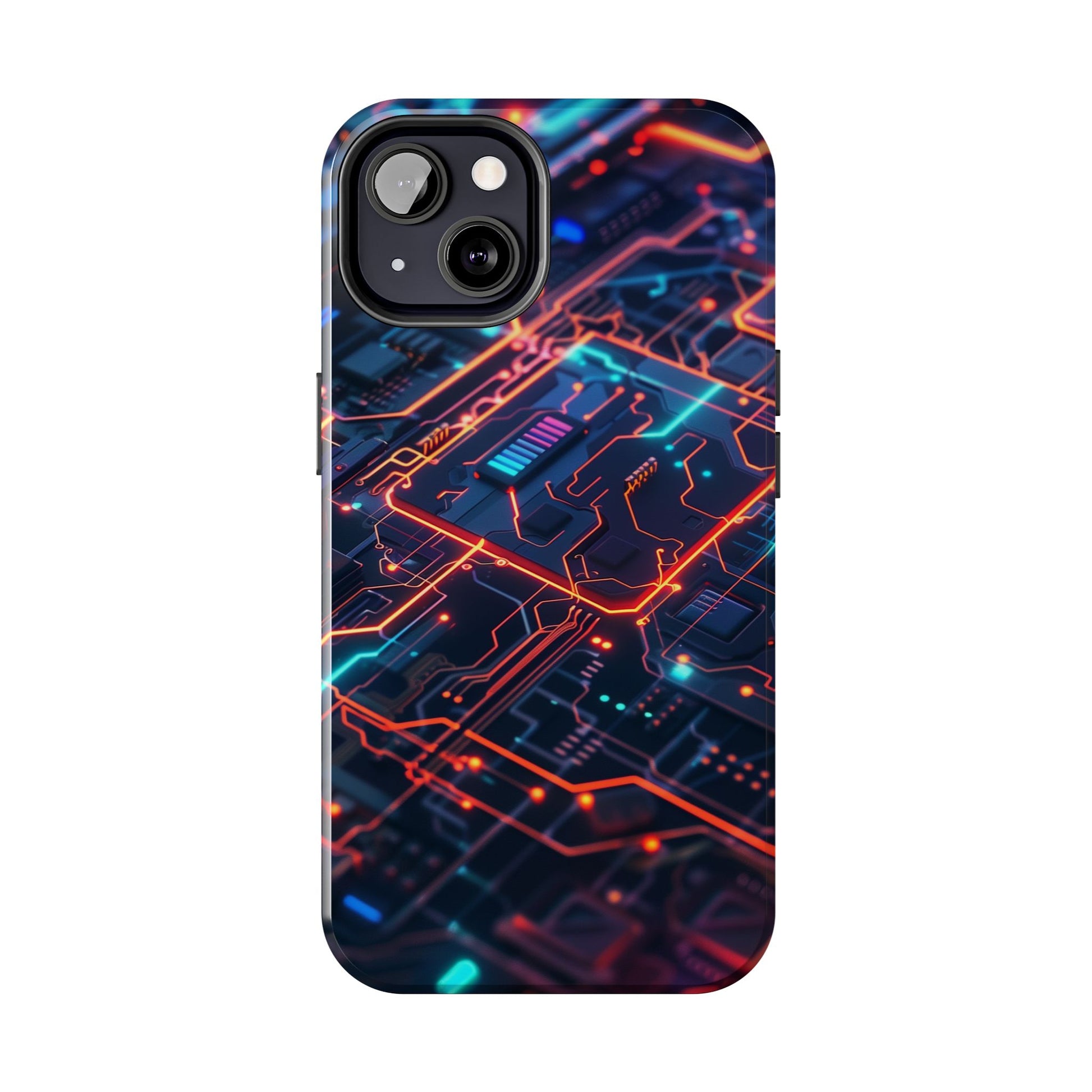 Circuit Board Phone Case, Futuristic Circuit Phone Case, High-Tech Gift, Custom Sci-Fi Phone Case, iphone 15 pro max