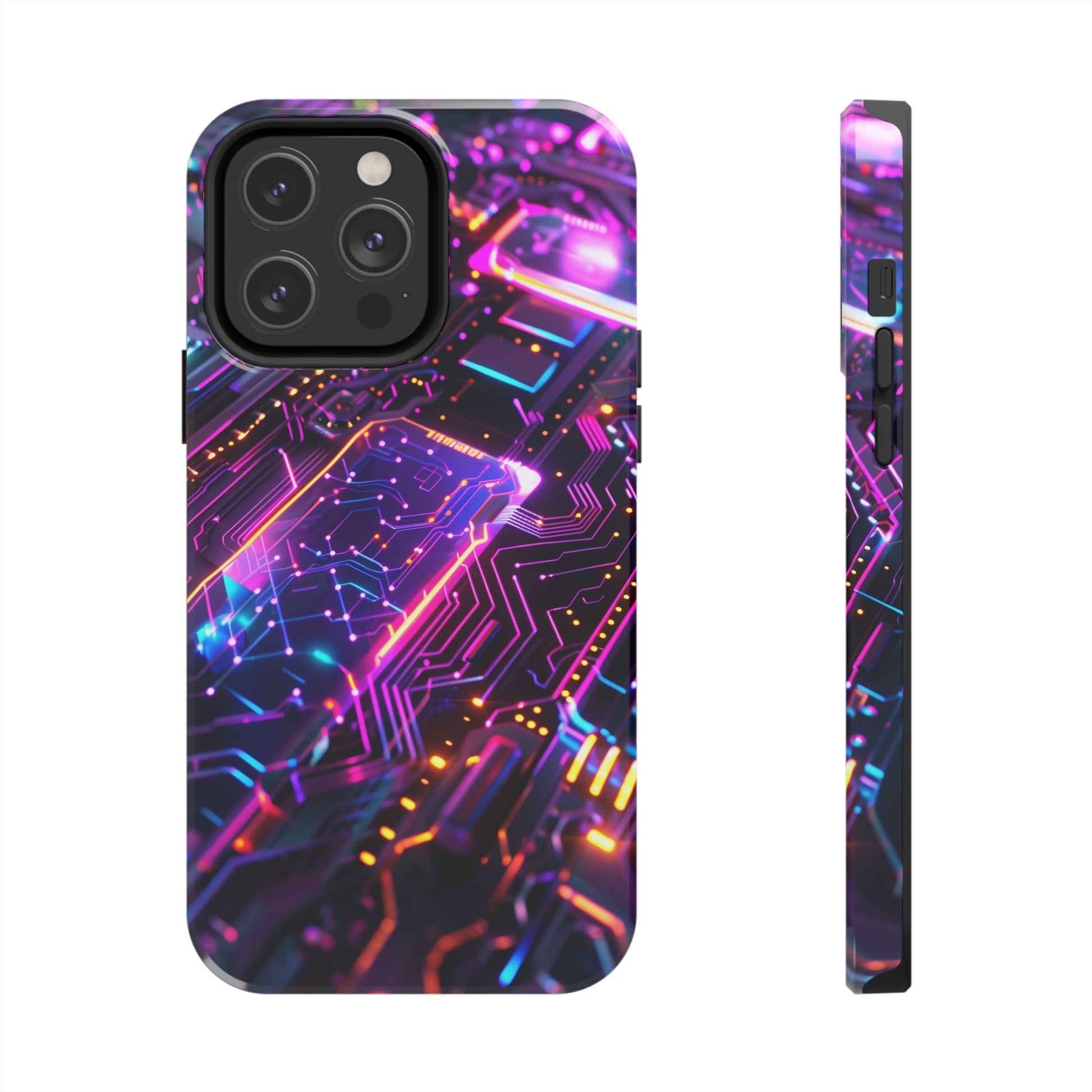 Circuit Board Phone Case, Futuristic Circuit Phone Case, High-Tech Gift, Custom Sci-Fi Phone Case, iphone 15 pro max