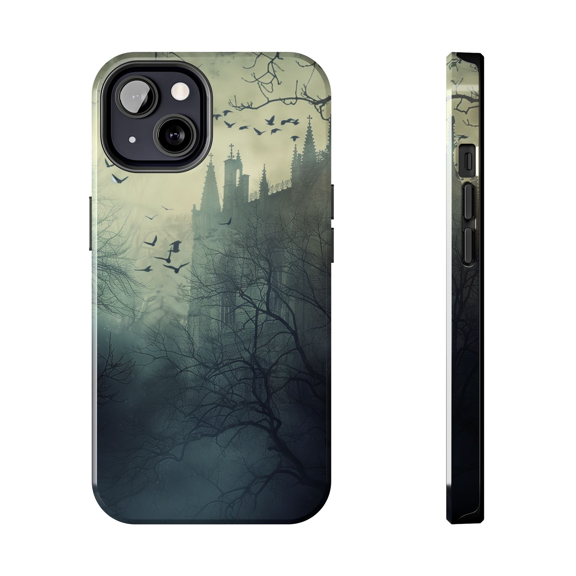 Gothic Architecture Phone Case, Dark Academia Phone Case, Moon and Tarot Case, Halloween Spooky Season, Dark Academia iPhone 15 Pro Max