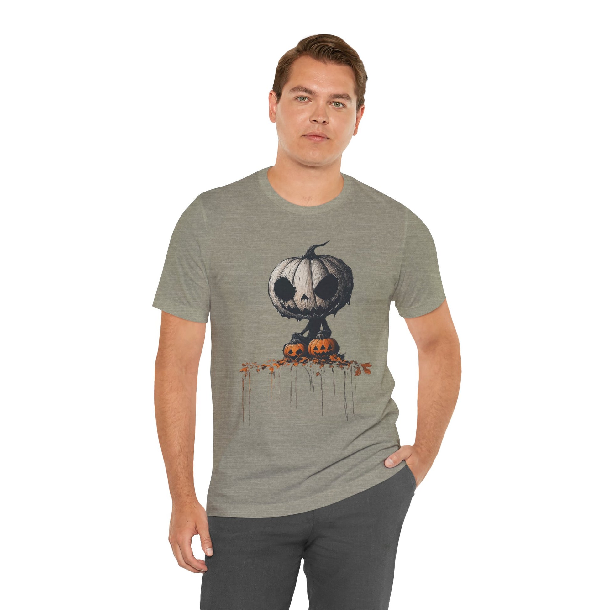 Halloween Spirit Graphic Tee Chillin' with the Pumpkin King