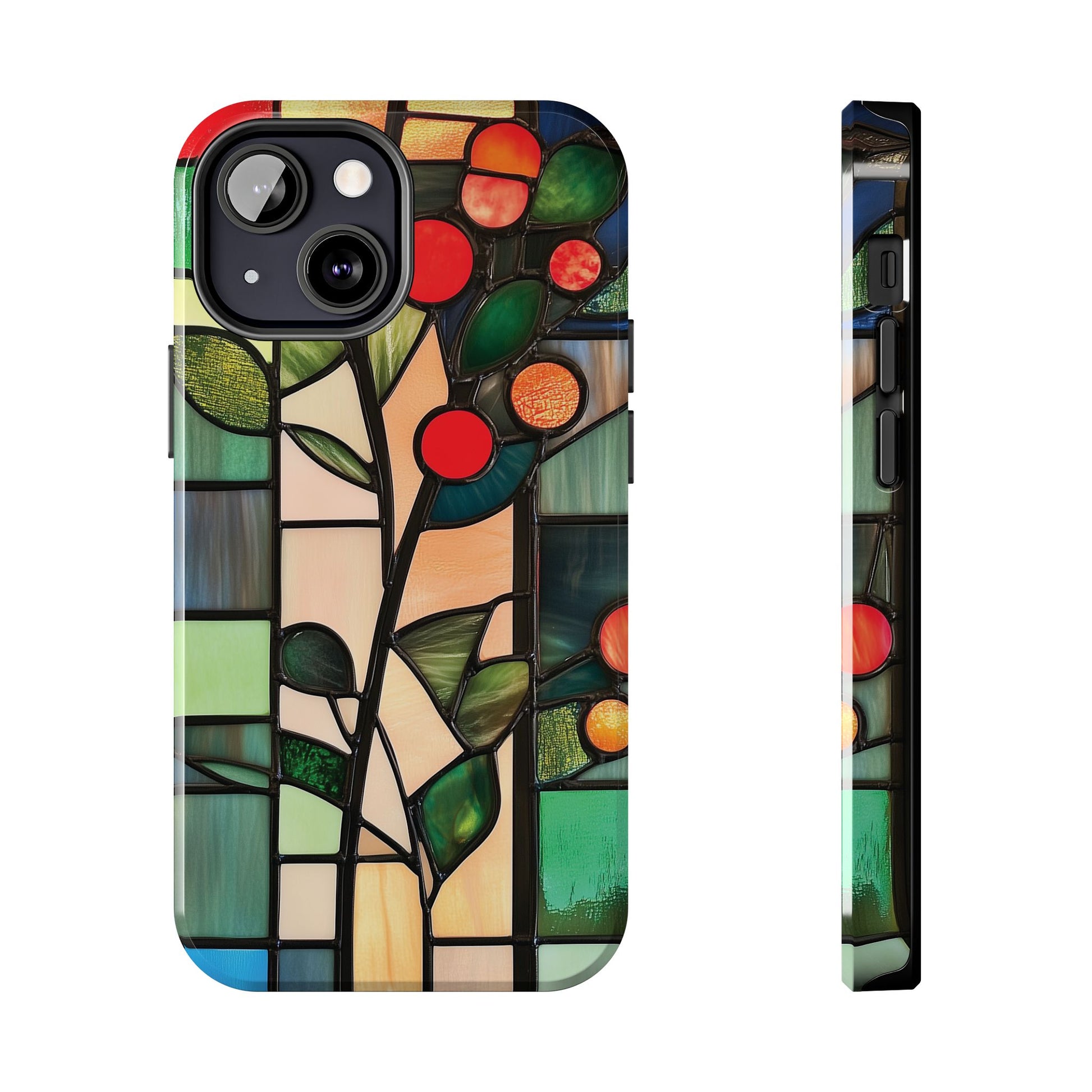 Stained Glass Phone Case Artistic iPhone Case Architectural Design, Art Deco iphone Case