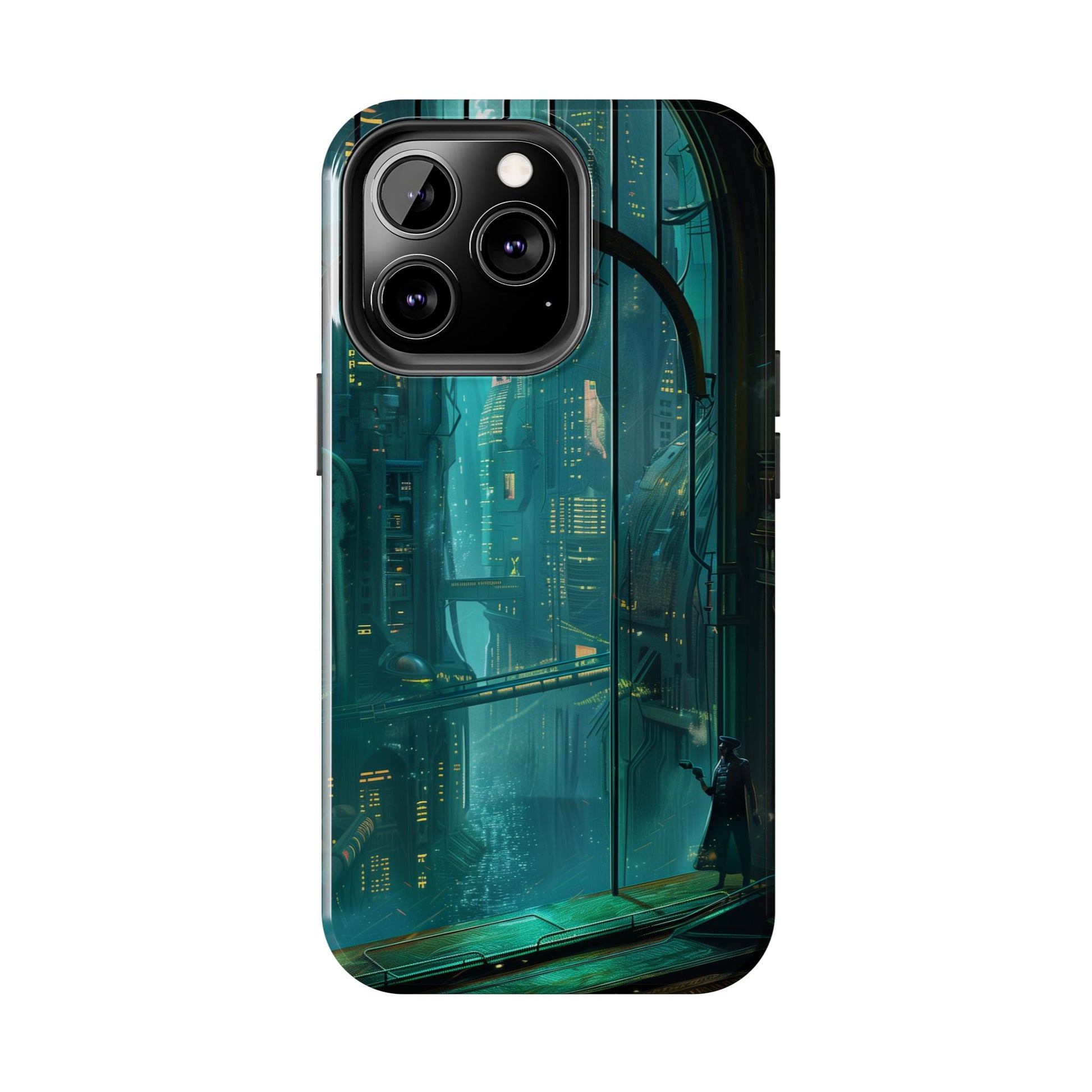 BioShock Inspired Phone Case - Underwater Art Deco City - Gaming Phone Cover - Unique Video Game Accessory