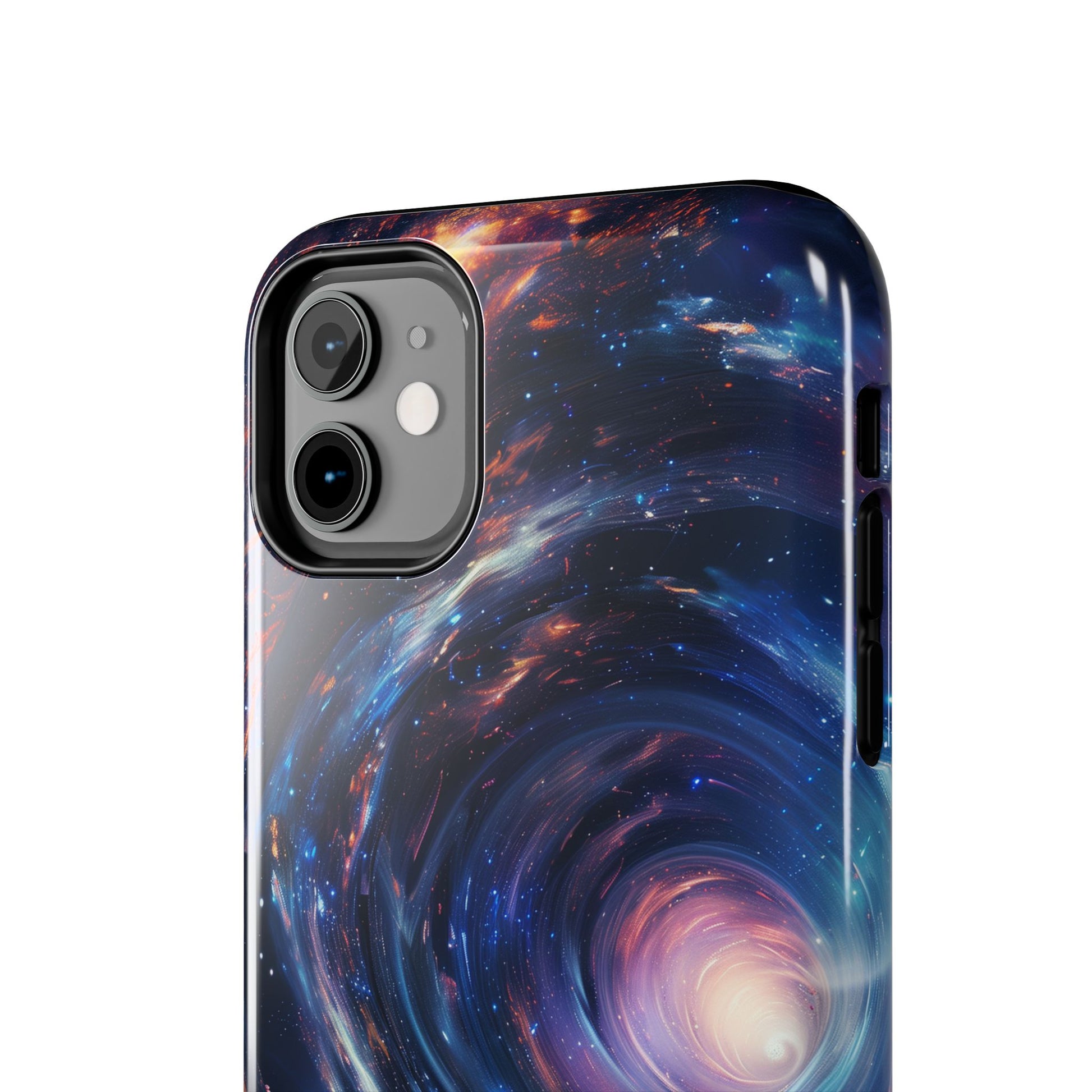 Dr Who inspired Phone Case - Space Wormholes Phone Case - Cosmic Galaxy Cover with Futuristic Wormhole Design - Sci-Fi Protective Case