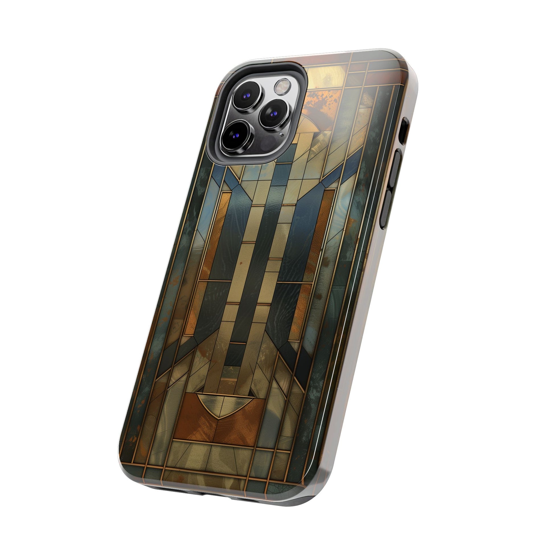 Frank Lloyd Wright Stained Glass Phone Case - Architectural Style Phone Cover - Stained Glass Design Phone Case - Unique Phone Accessory