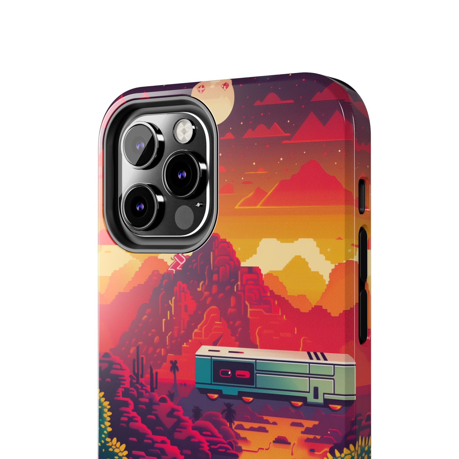 Durable iPhone Case with Alternative Universe Game Console Design - Protective Phone Cover - Fun and Sturdy Gaming Accessory - Gamer Gift