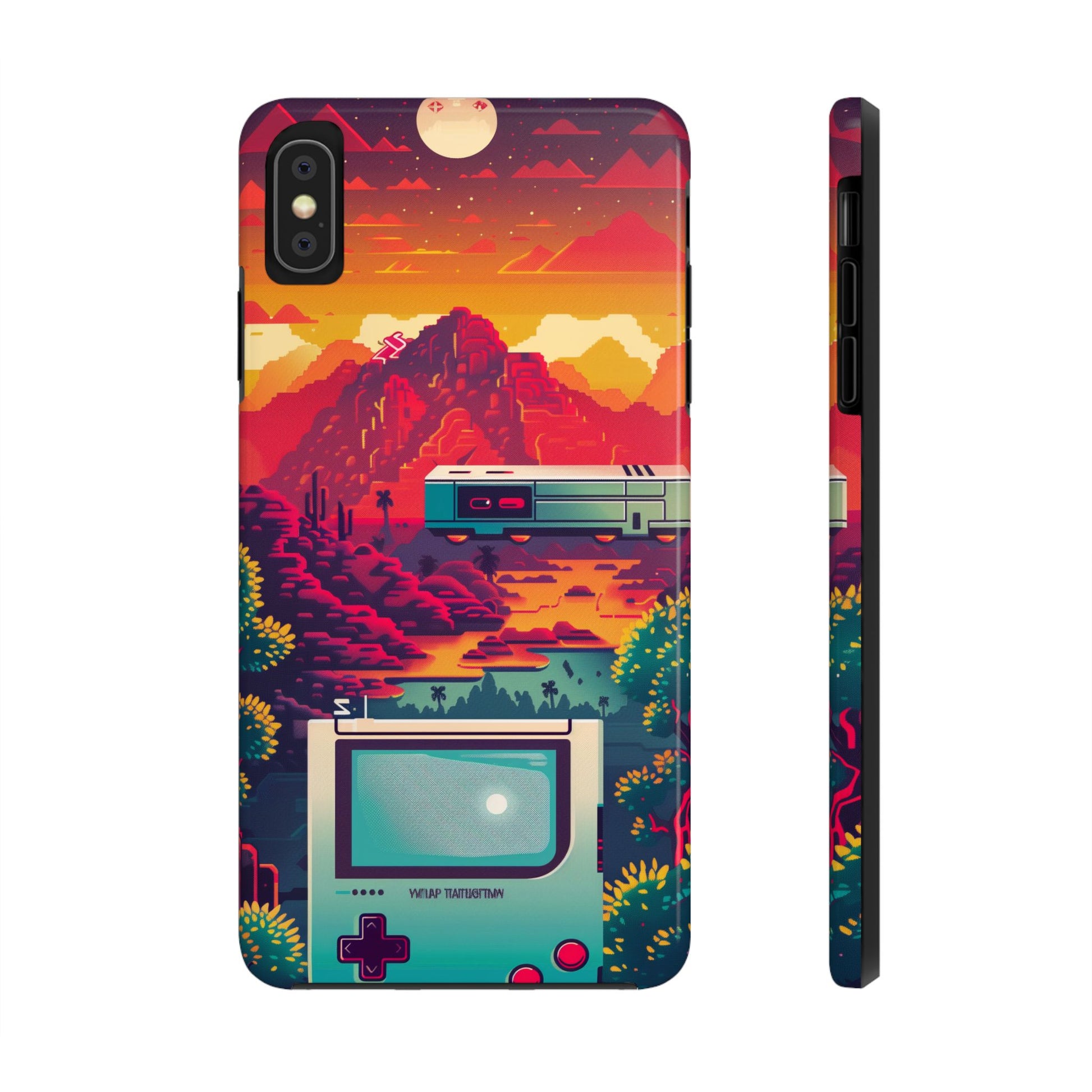 Durable iPhone Case with Alternative Universe Game Console Design - Protective Phone Cover - Fun and Sturdy Gaming Accessory - Gamer Gift