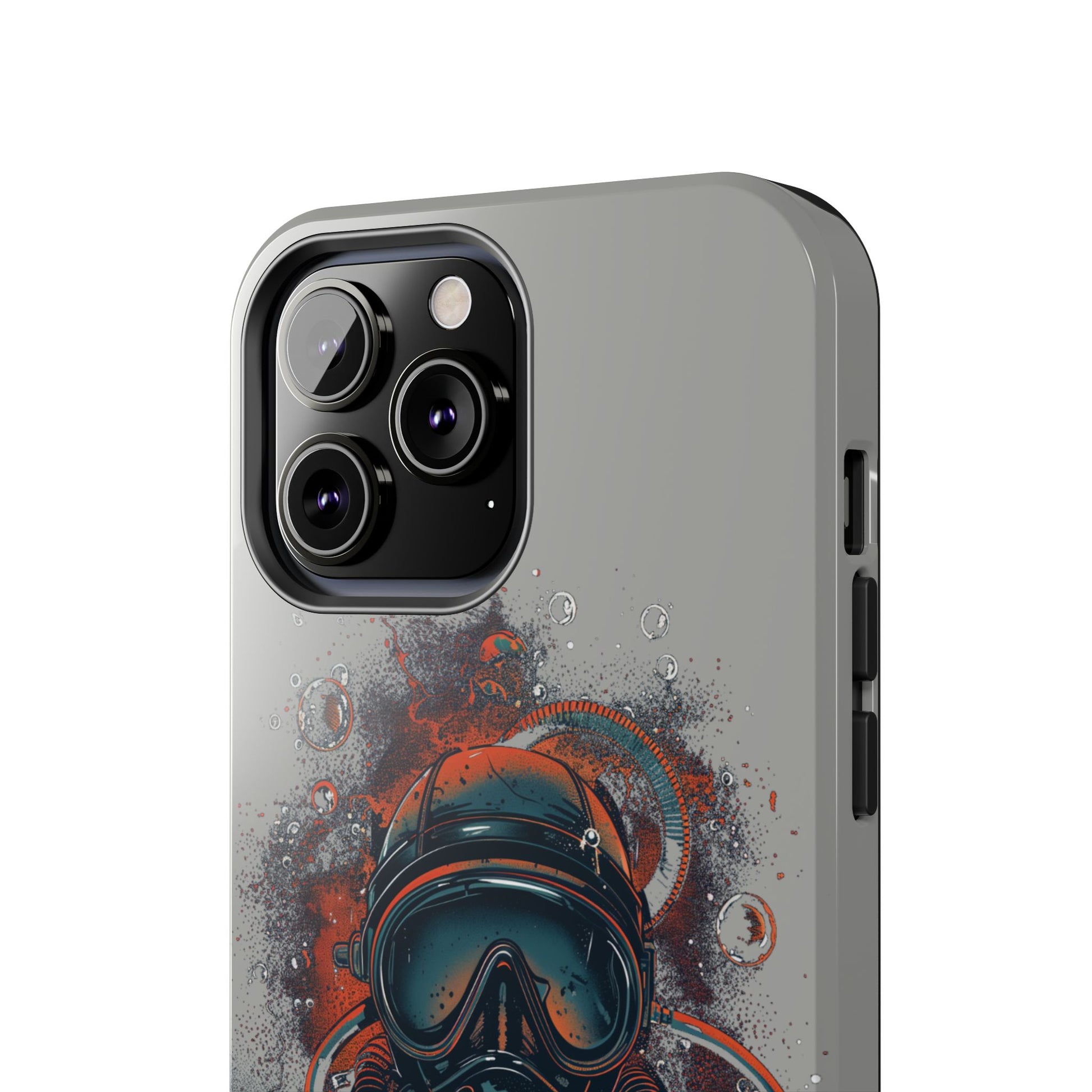 Light Custom iPhone Case, Personalized Phone Case, SCUBA Phone Case, SCUBA Diver Case, Custom Diver Phone Case, Gift for SCUBA Diver