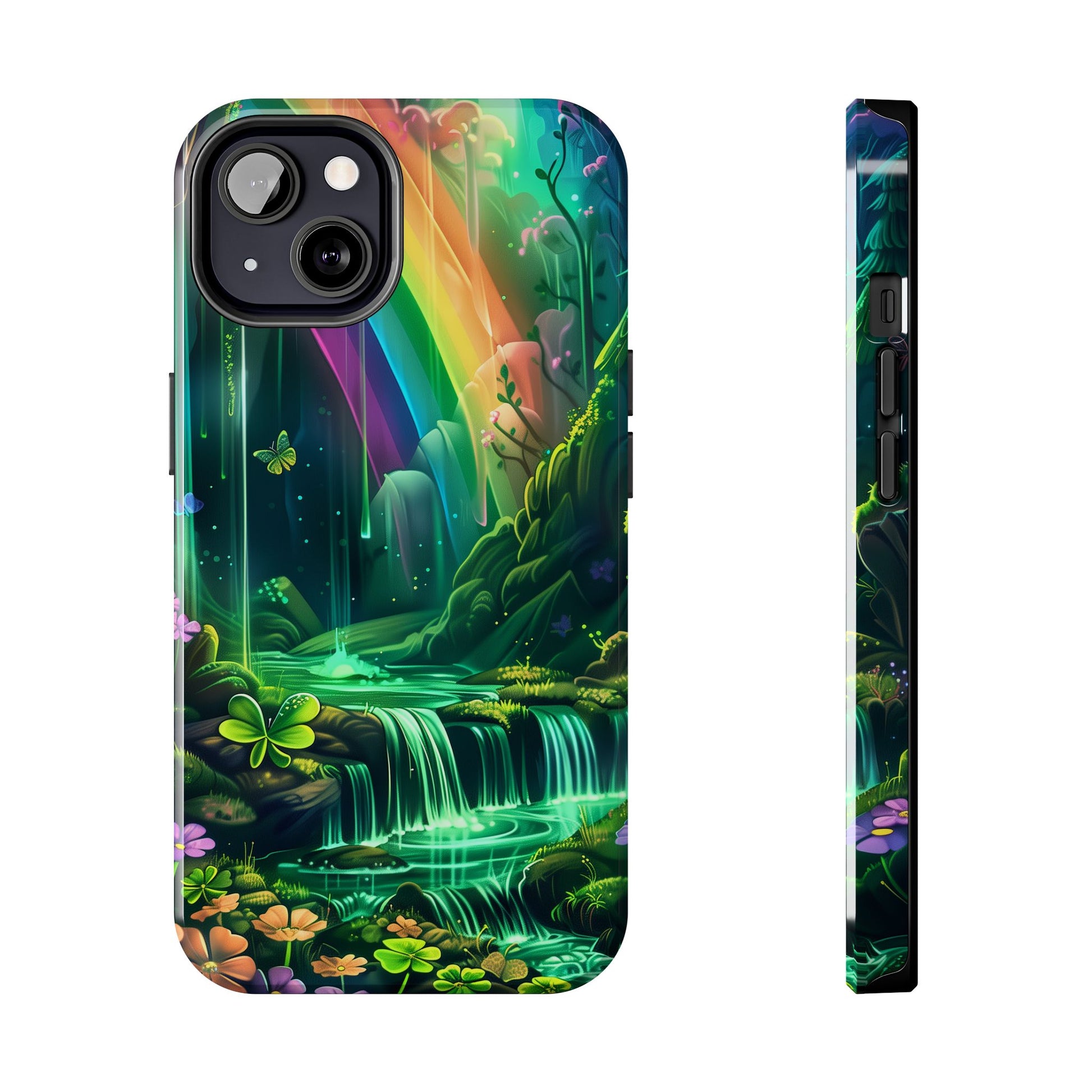 St. Patrick's Day Durable Phone Case, Lucky Phone Case Design, Durable Irish Luck Protective Cover, Holiday Gift Idea