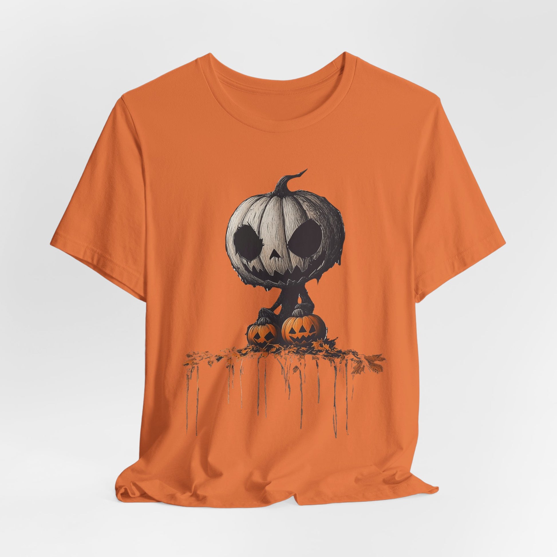 Halloween Spirit Graphic Tee Chillin' with the Pumpkin King