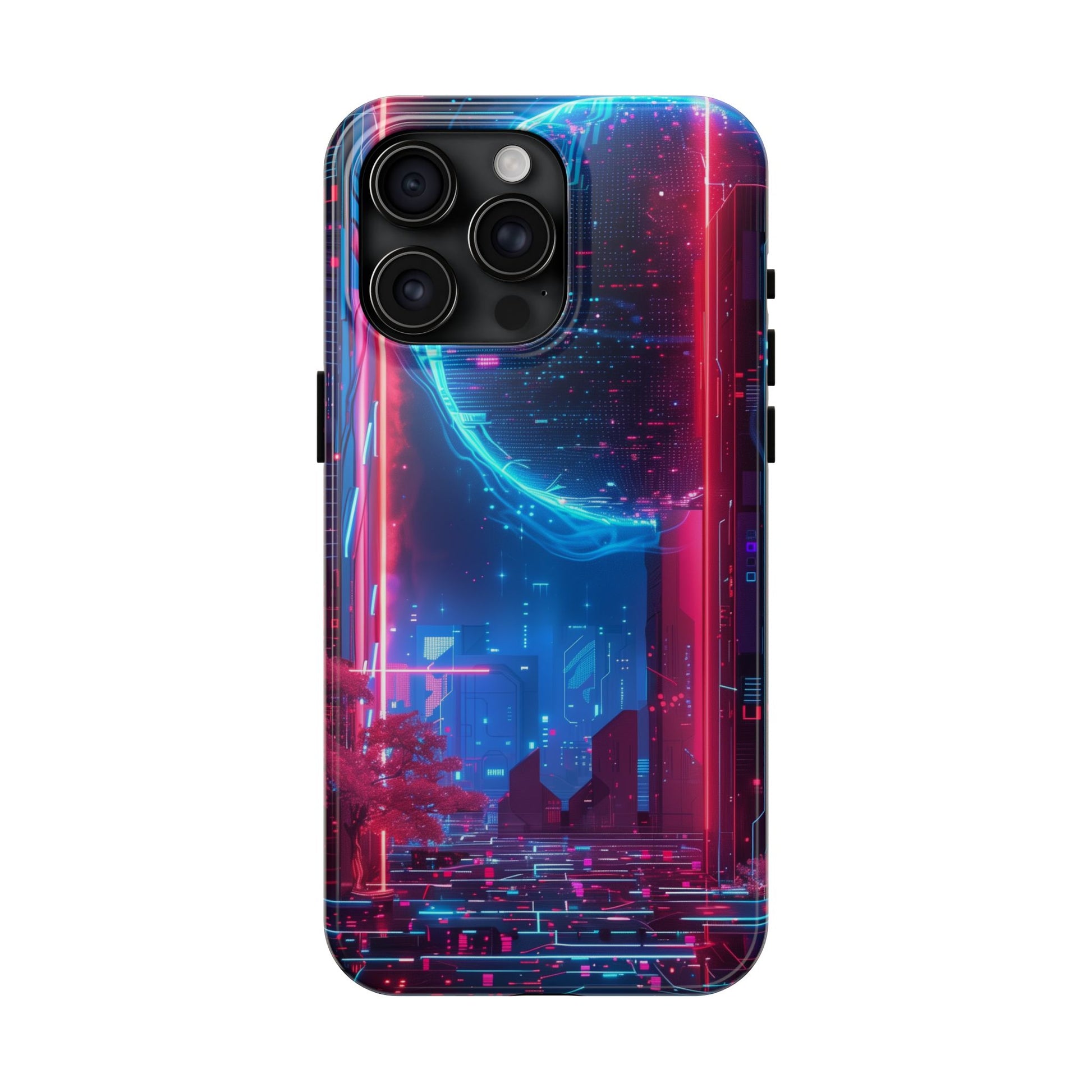 Circuit Board Phone Case, Futuristic Circuit Phone Case, High-Tech Gift, Custom Sci-Fi Phone Case, iphone 15 pro max