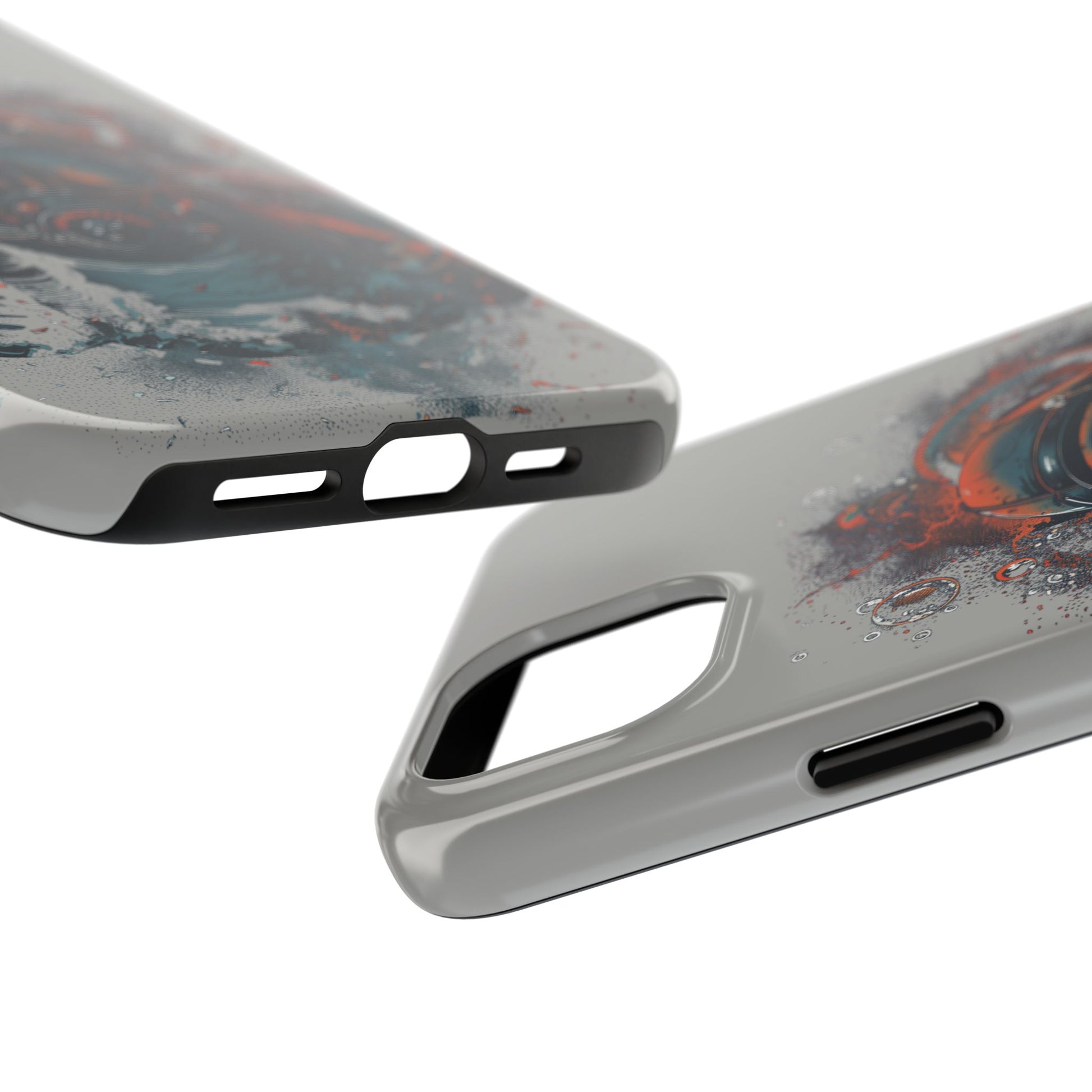 Light Custom iPhone Case, Personalized Phone Case, SCUBA Phone Case, SCUBA Diver Case, Custom Diver Phone Case, Gift for SCUBA Diver