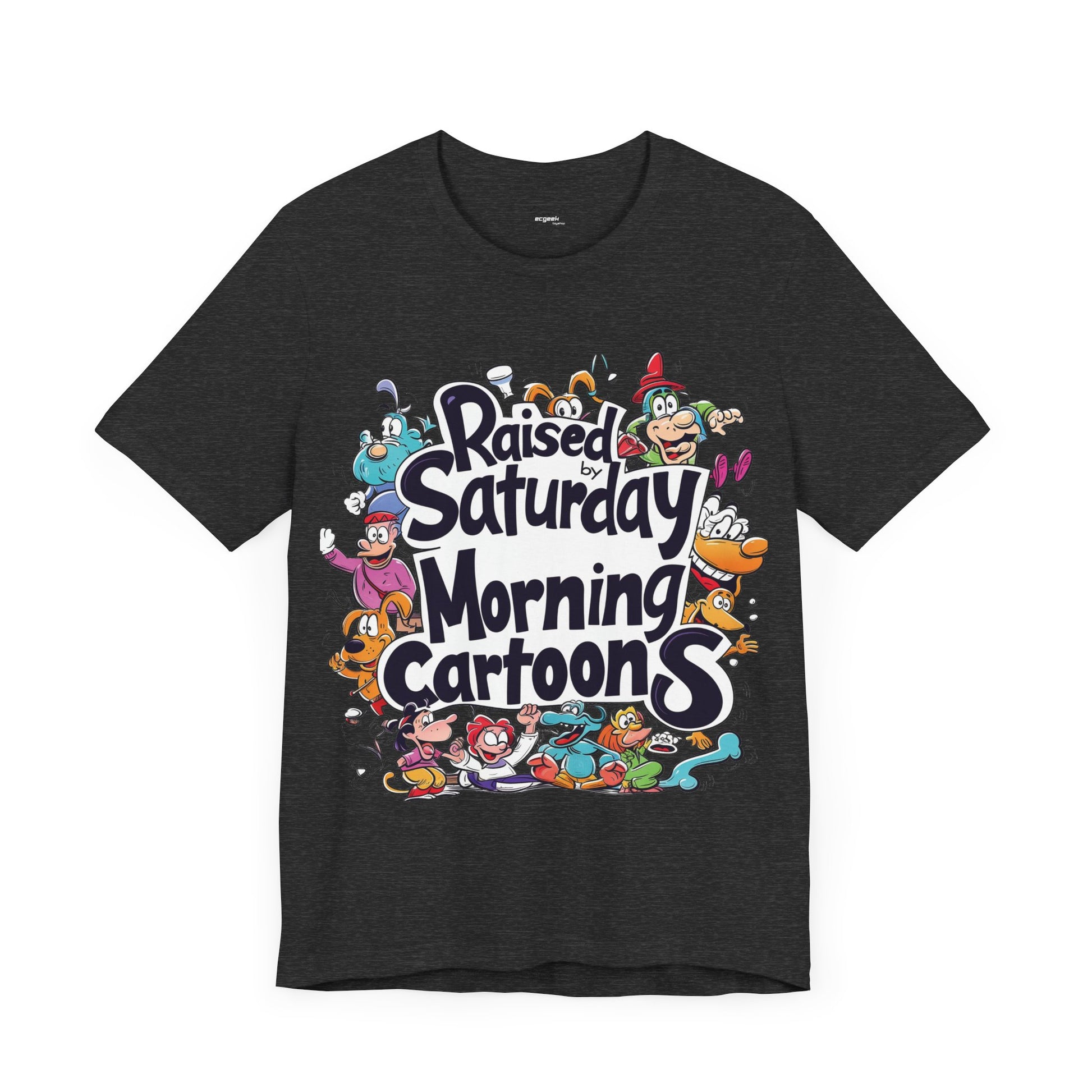 Custom Retro Cartoon Graphic tShirt, 80s 90s Saturday Morning Nostalgia, Custom Cartoon Graphic tShirt, Retro Cartoon Mens Shirt