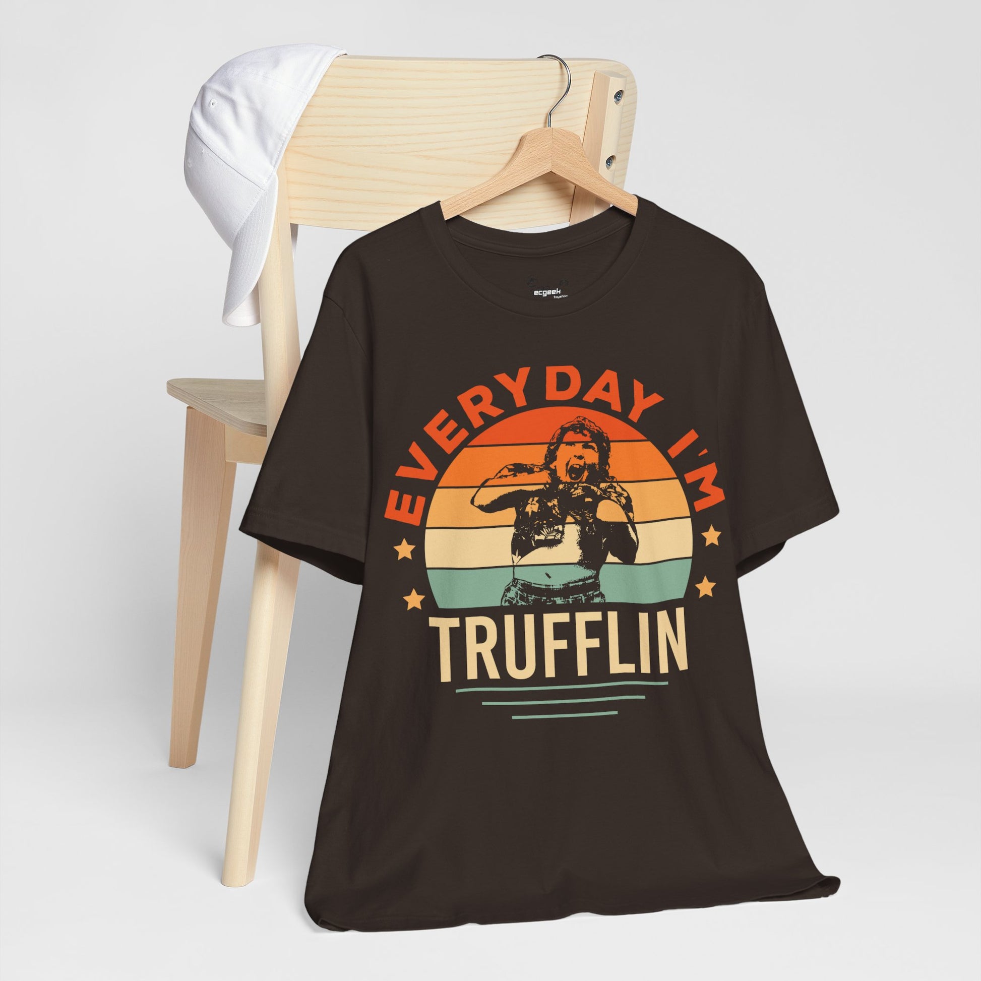 Everyday I’m Trufflin Goonies Inspired Retro Tee