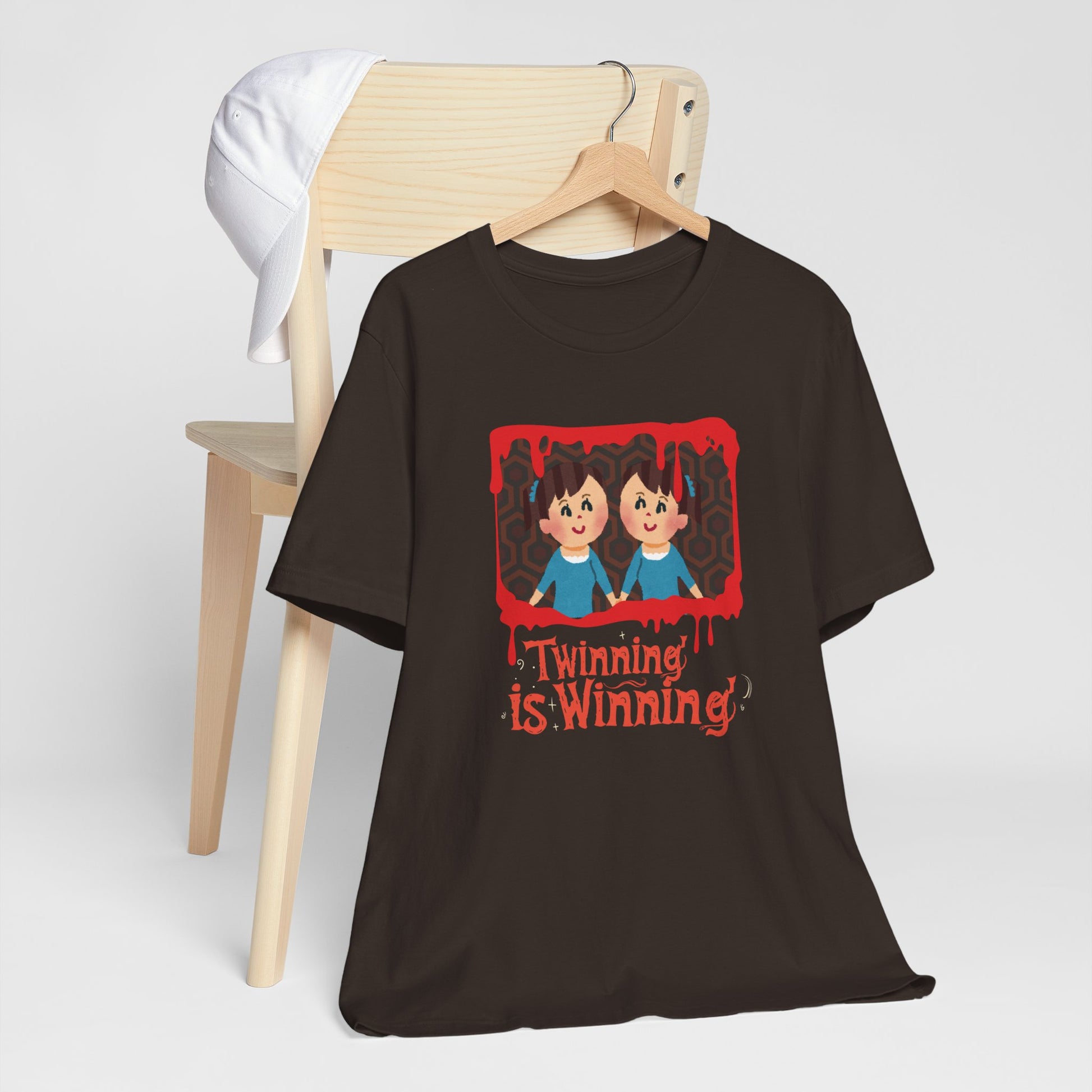 Twinning is Winning Shining Inspired Halloween Graphic Tee