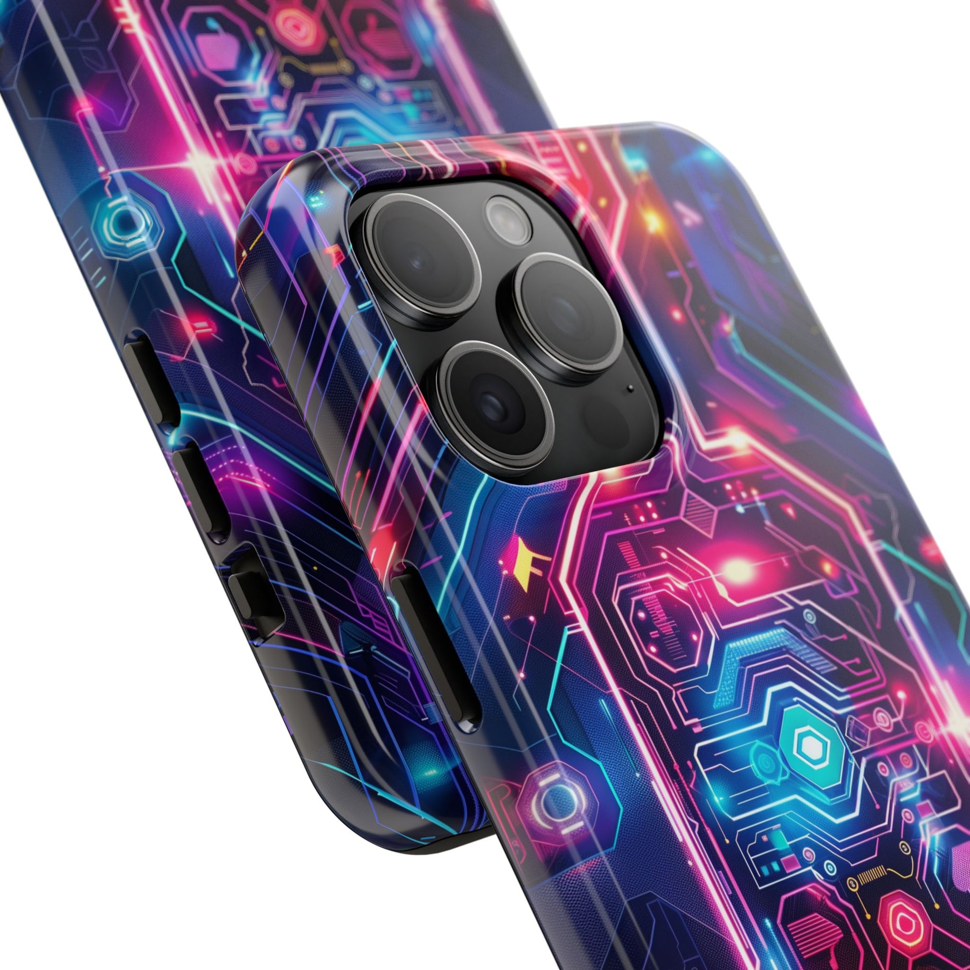 Circuit Board Phone Case, Futuristic Circuit Phone Case, High-Tech Gift for Him, Custom Sci-Fi Phone Case, iphone 15 pro max