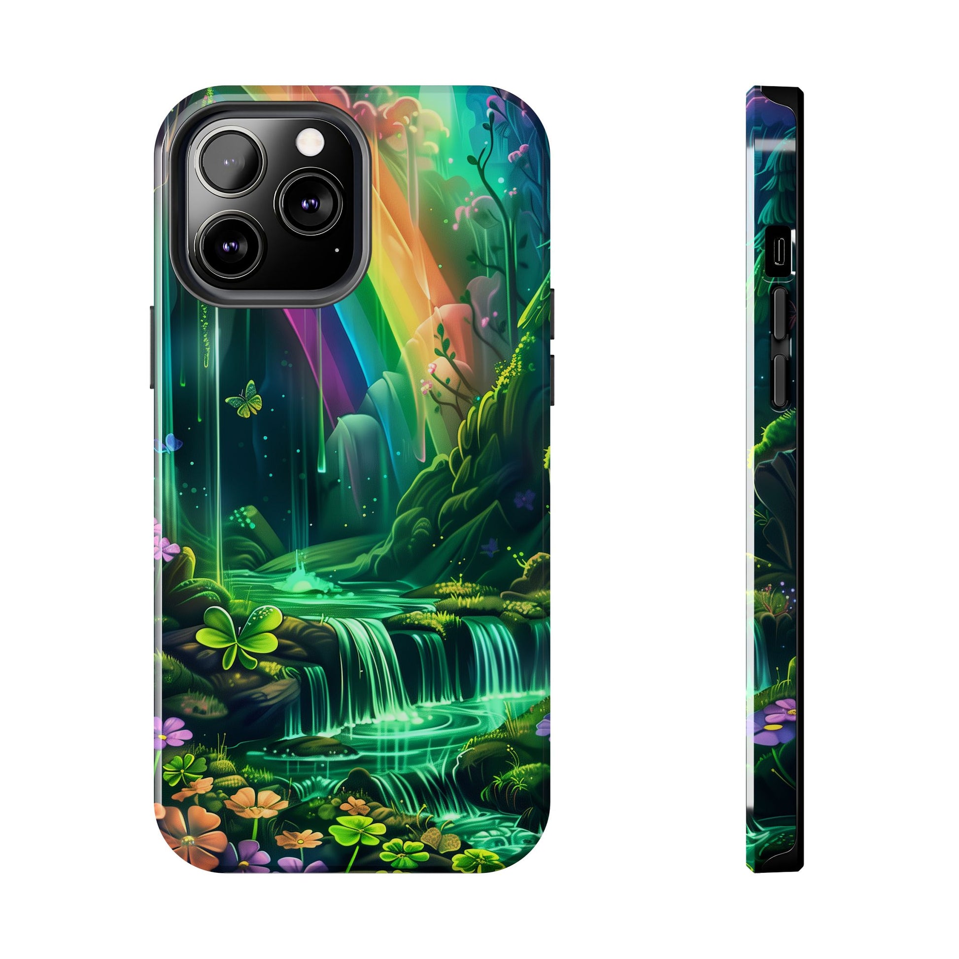 St. Patrick's Day Durable Phone Case, Lucky Phone Case Design, Durable Irish Luck Protective Cover, Holiday Gift Idea