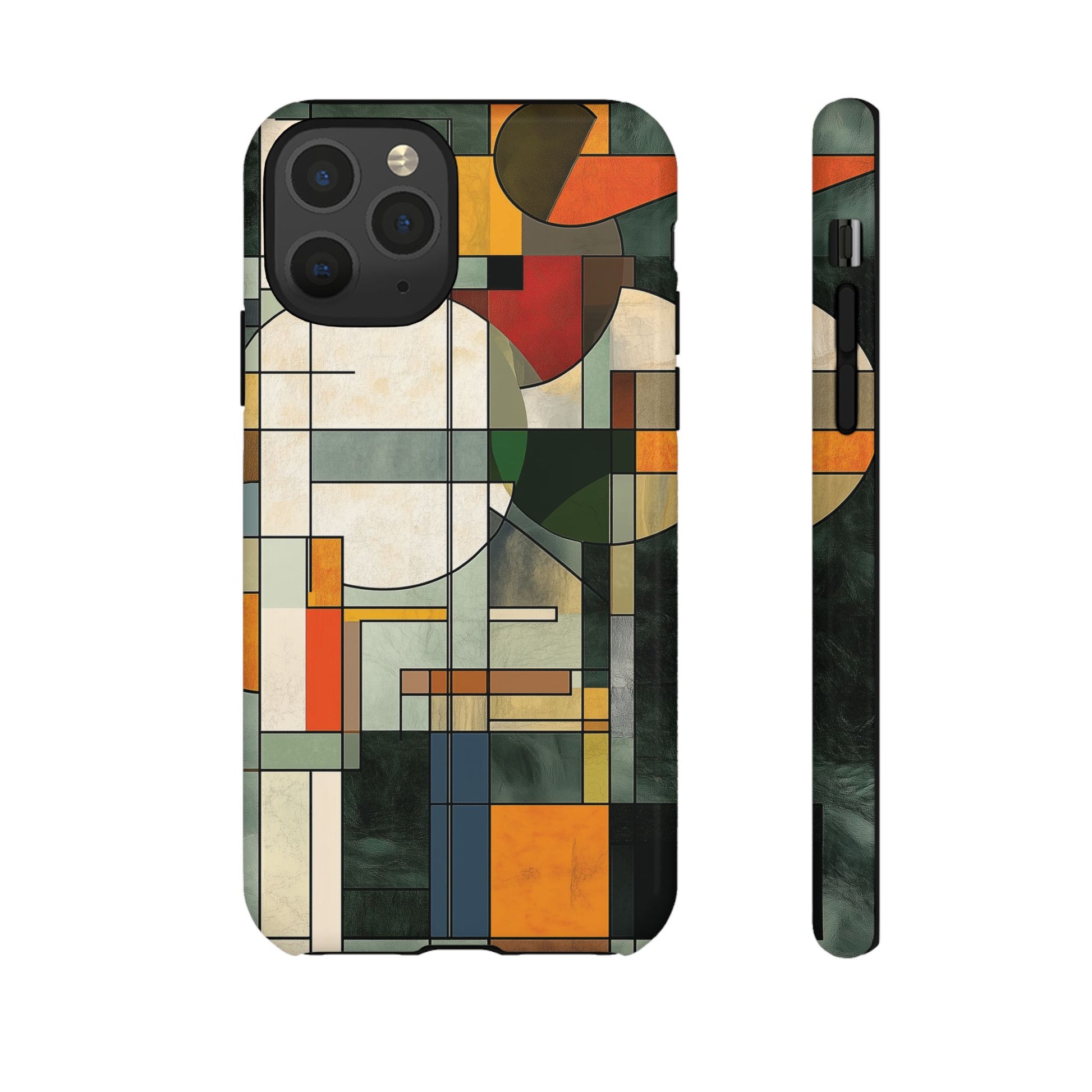 Prairie Style Frank Lloyd Wright Usonian Phone Case Geometric Stained Glass Art Deco Marble Gold 13 14 15 16 iPhone Pro Max Galaxy Pixel
