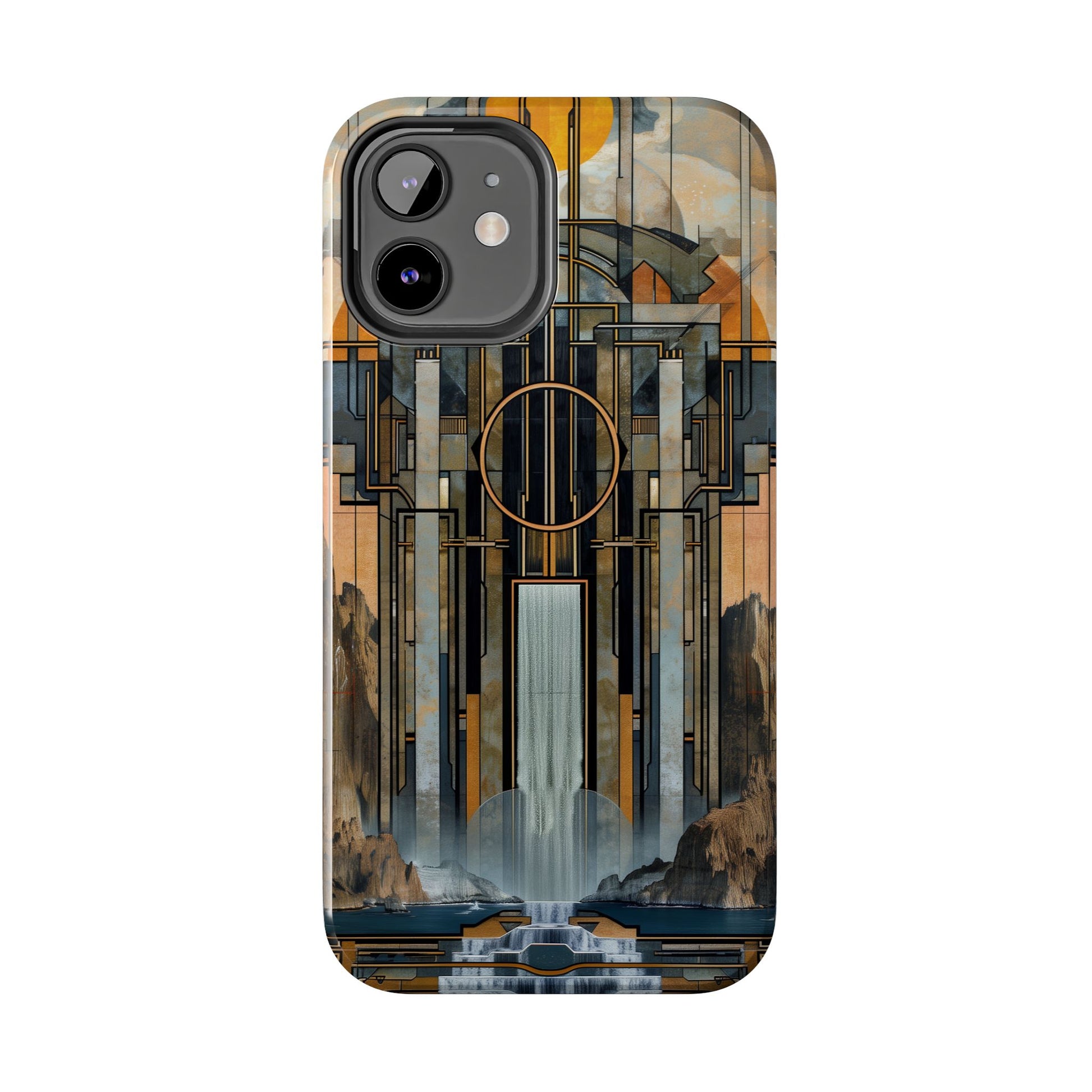 Falling Water Inspired Phone Case - Frank Lloyd Wright Design - Architectural Phone Cover - Unique Phone Accessory
