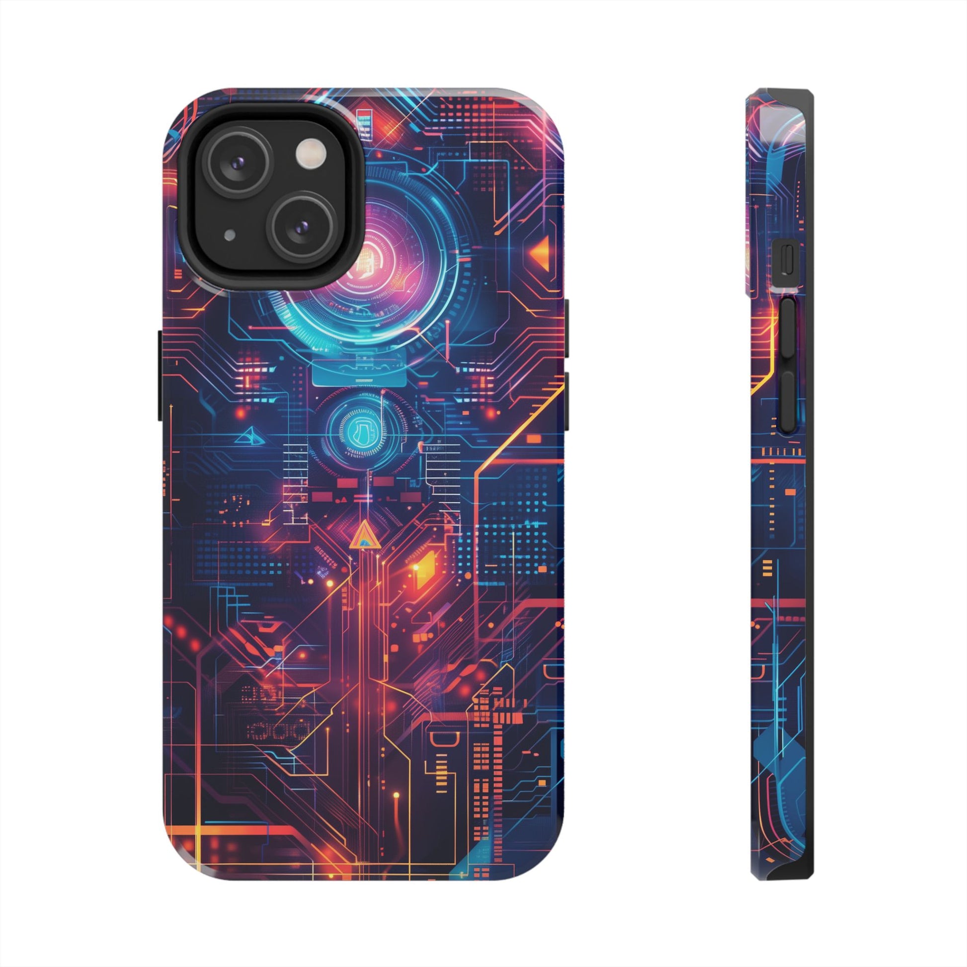Circuit Board Phone Case, Futuristic Circuit Phone Case, High-Tech Gift, Custom Sci-Fi Phone Case, iphone 15 pro max