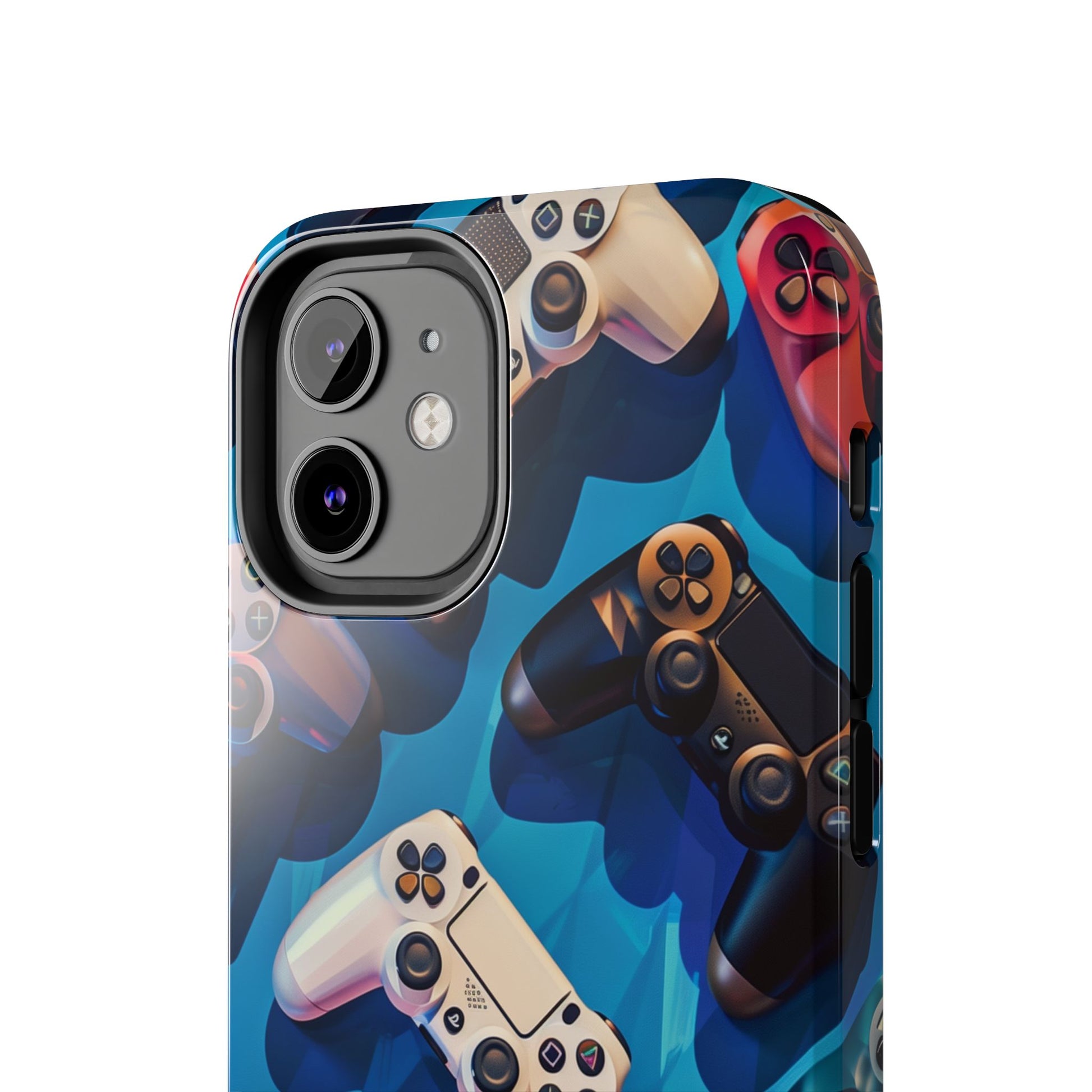 Video Game Controllers iPhone Case - Gamer Tough Phone Cover - Modern Gaming