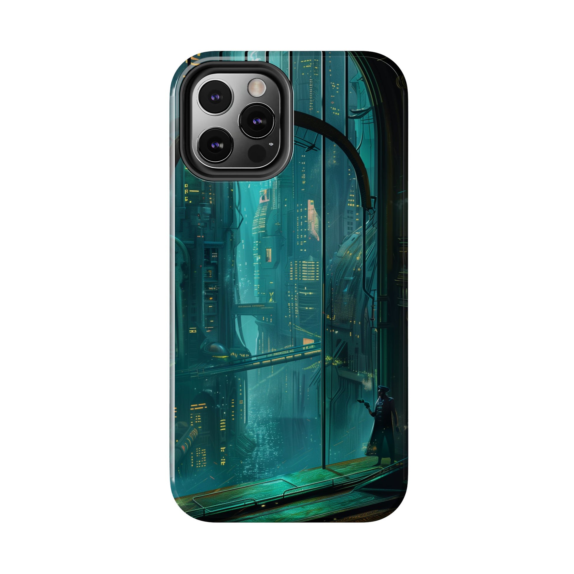 BioShock Inspired Phone Case - Underwater Art Deco City - Gaming Phone Cover - Unique Video Game Accessory