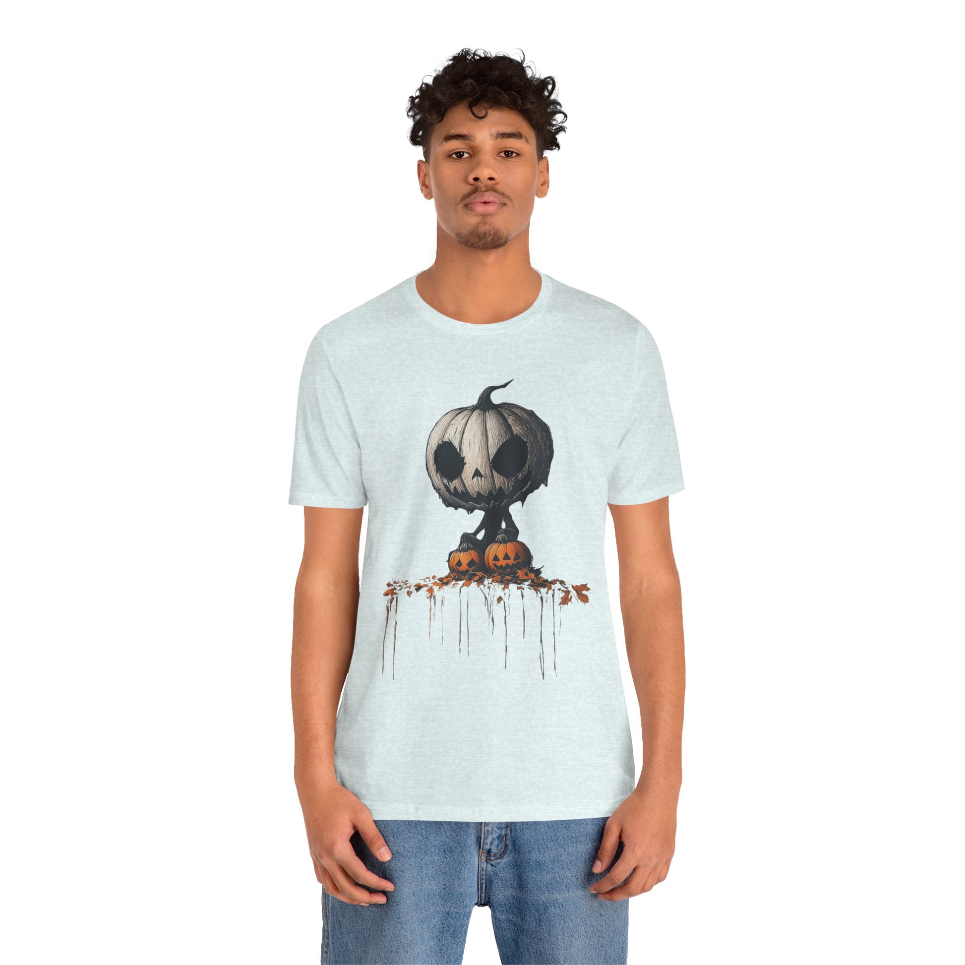 Halloween Spirit Graphic Tee Chillin' with the Pumpkin King