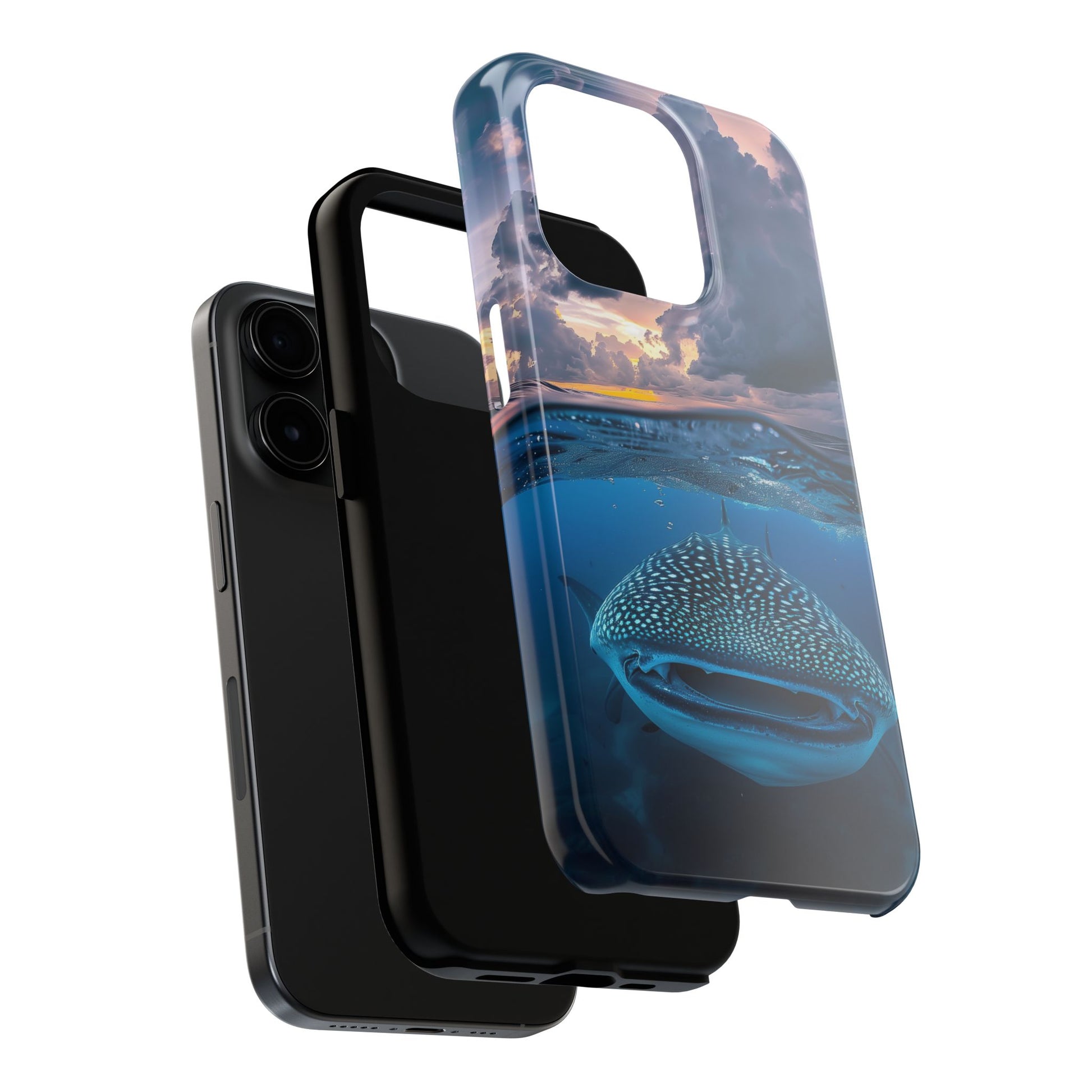 Majestic Encounter: Whale Shark Tough Phone Case