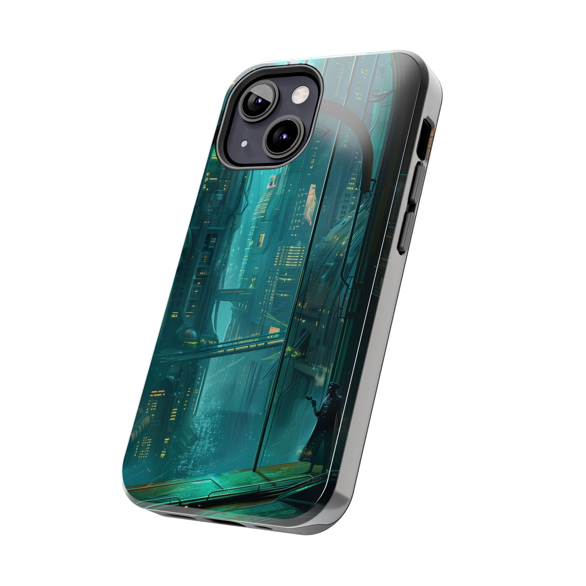 BioShock Inspired Phone Case - Underwater Art Deco City - Gaming Phone Cover - Unique Video Game Accessory