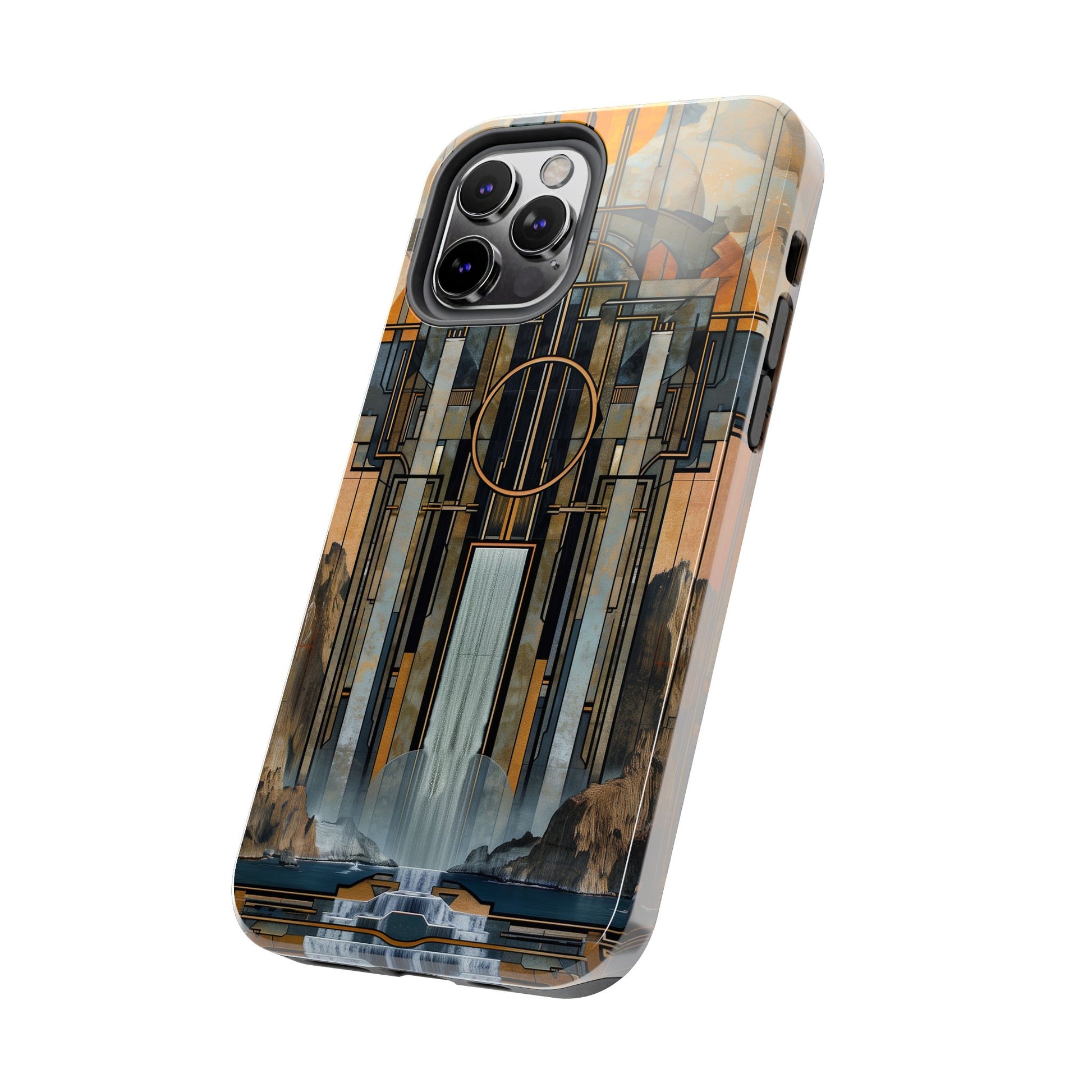 Falling Water Inspired Phone Case - Frank Lloyd Wright Design - Architectural Phone Cover - Unique Phone Accessory