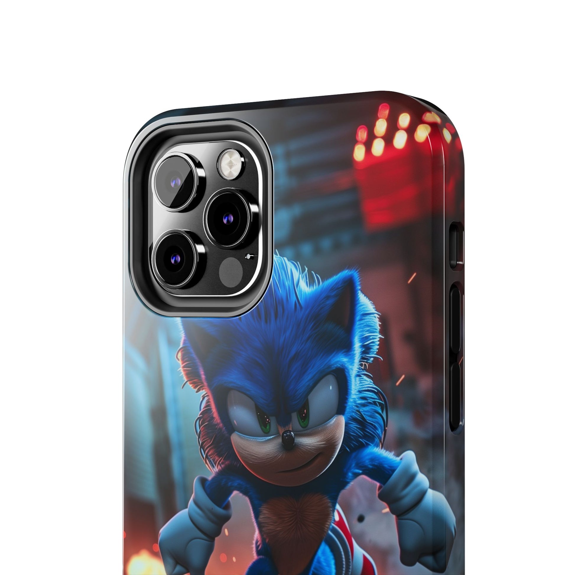 Durable Sonic Phone Case - Protective Sonic the Hedgehog Design - Tough Mobile Cover - Fun Video Game Phone Accessory