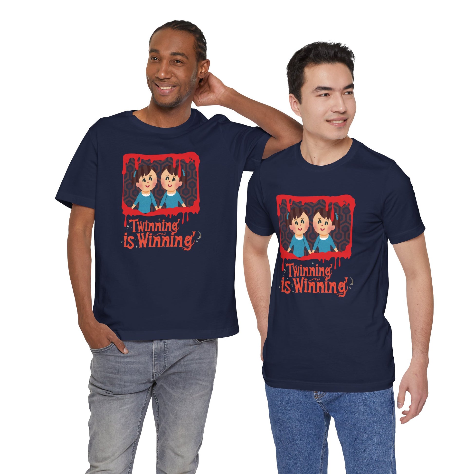 Twinning is Winning Shining Inspired Halloween Graphic Tee
