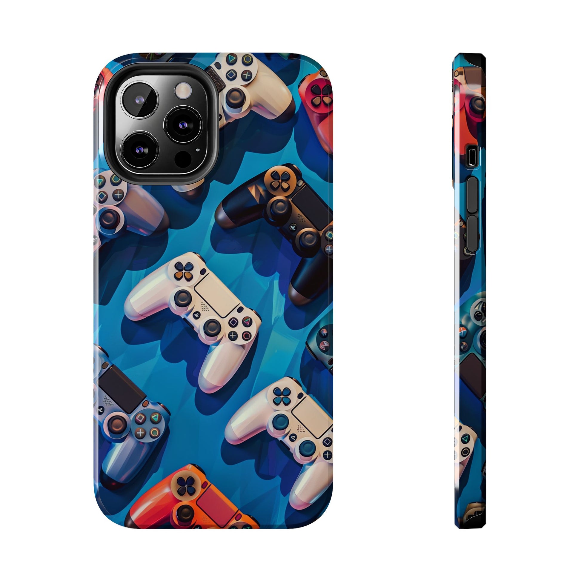 Video Game Controllers iPhone Case - Gamer Tough Phone Cover - Modern Gaming