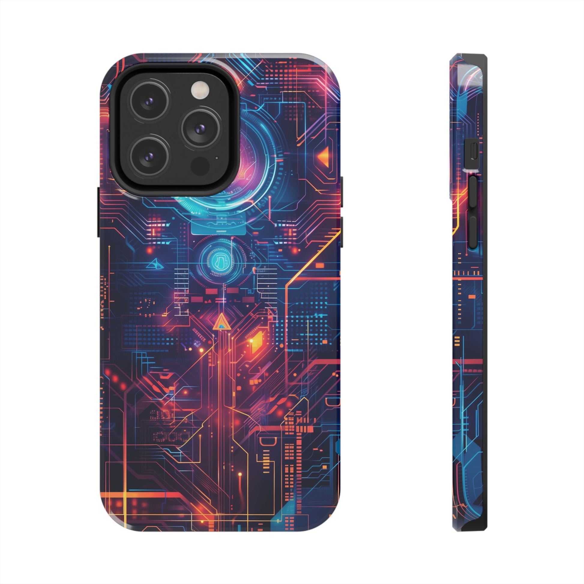 Circuit Board Phone Case, Futuristic Circuit Phone Case, High-Tech Gift, Custom Sci-Fi Phone Case, iphone 15 pro max