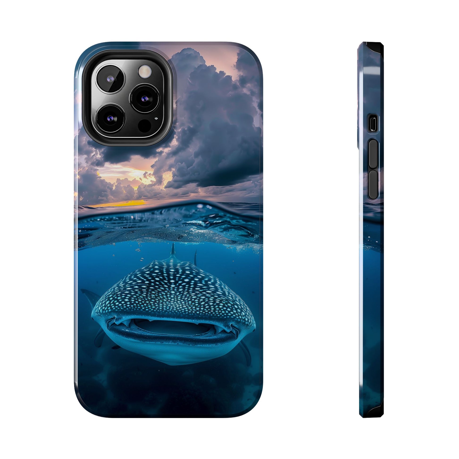Majestic Encounter: Whale Shark Tough Phone Case