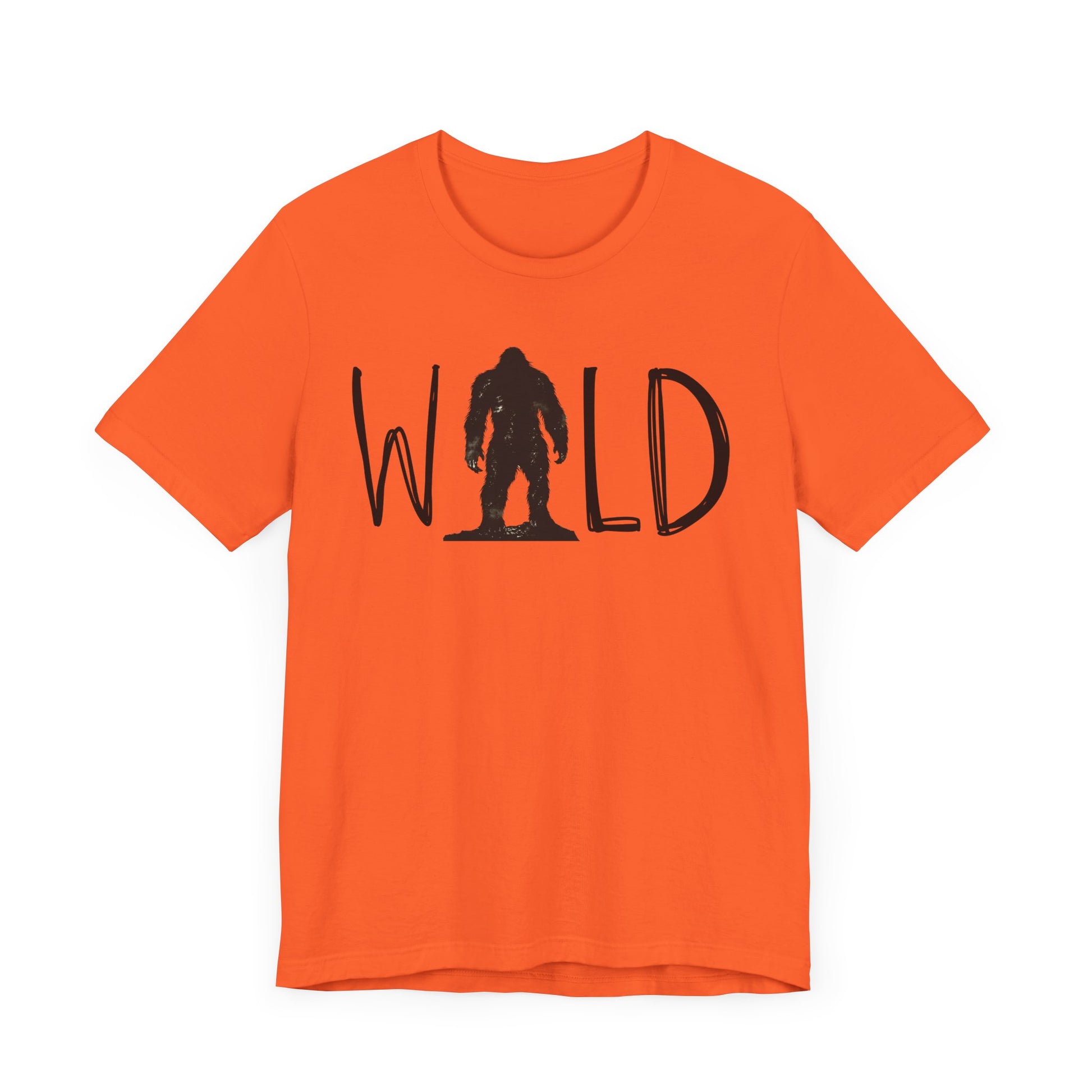 Wild Shirt, Bigfoot Tshirt, Bigfoot WILD Shirt, Camping Shirt, Outdoors Shirt, Bigfoot Shirt, Shirt for Camping, Camping Trip Shirt, Bigfoot