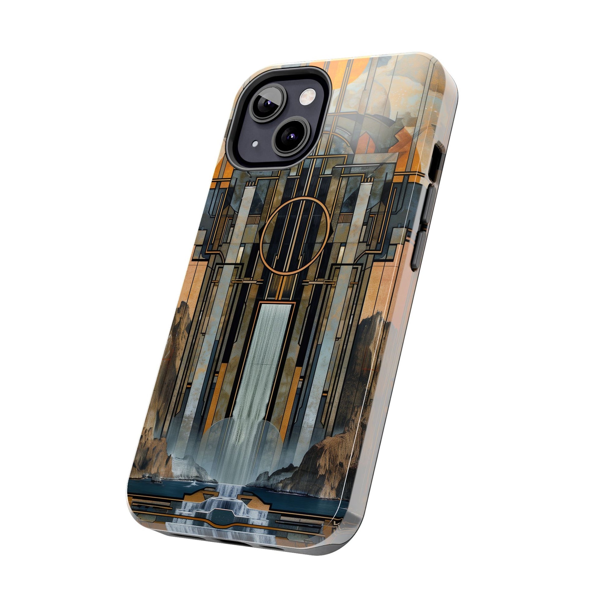 Falling Water Inspired Phone Case - Frank Lloyd Wright Design - Architectural Phone Cover - Unique Phone Accessory