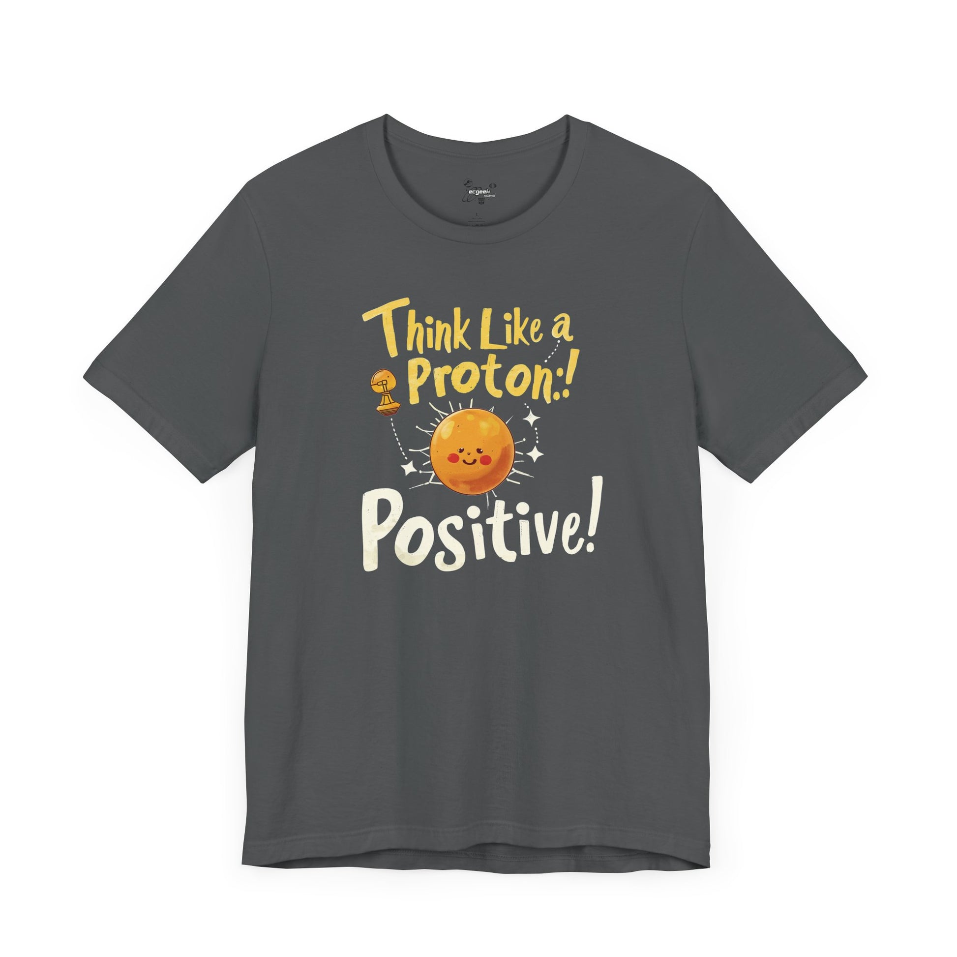 Be Positive Geek Positivity Tshirt Nerdy Custom Shirt Graphic Tee, Inspirational Quotes Gift for Geeks Back to School, Gift for Her