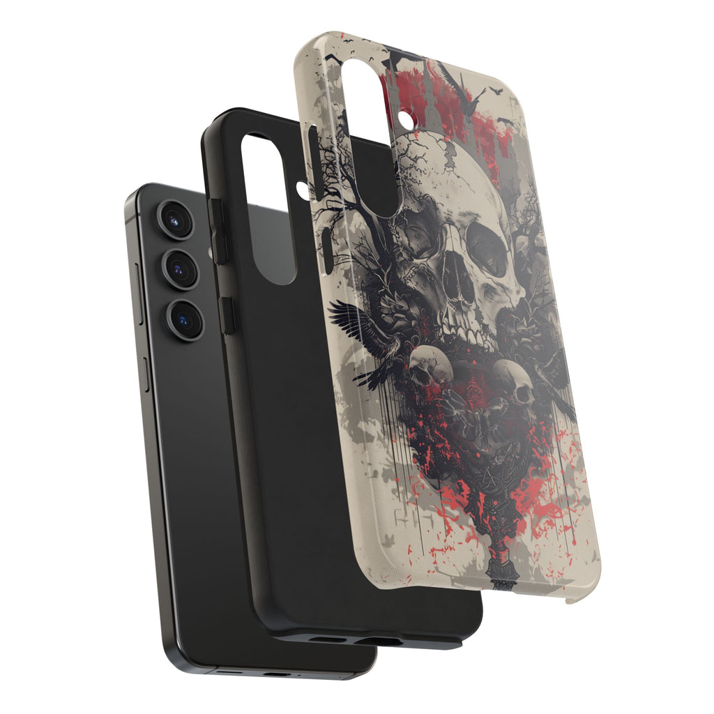 Gothic Art Phone Case Skulls and Crows, Moth Phone Case, Moon and Tarot Phone Case, Halloween Spooky Season, Dark Academia iPhone 15 Pro Max