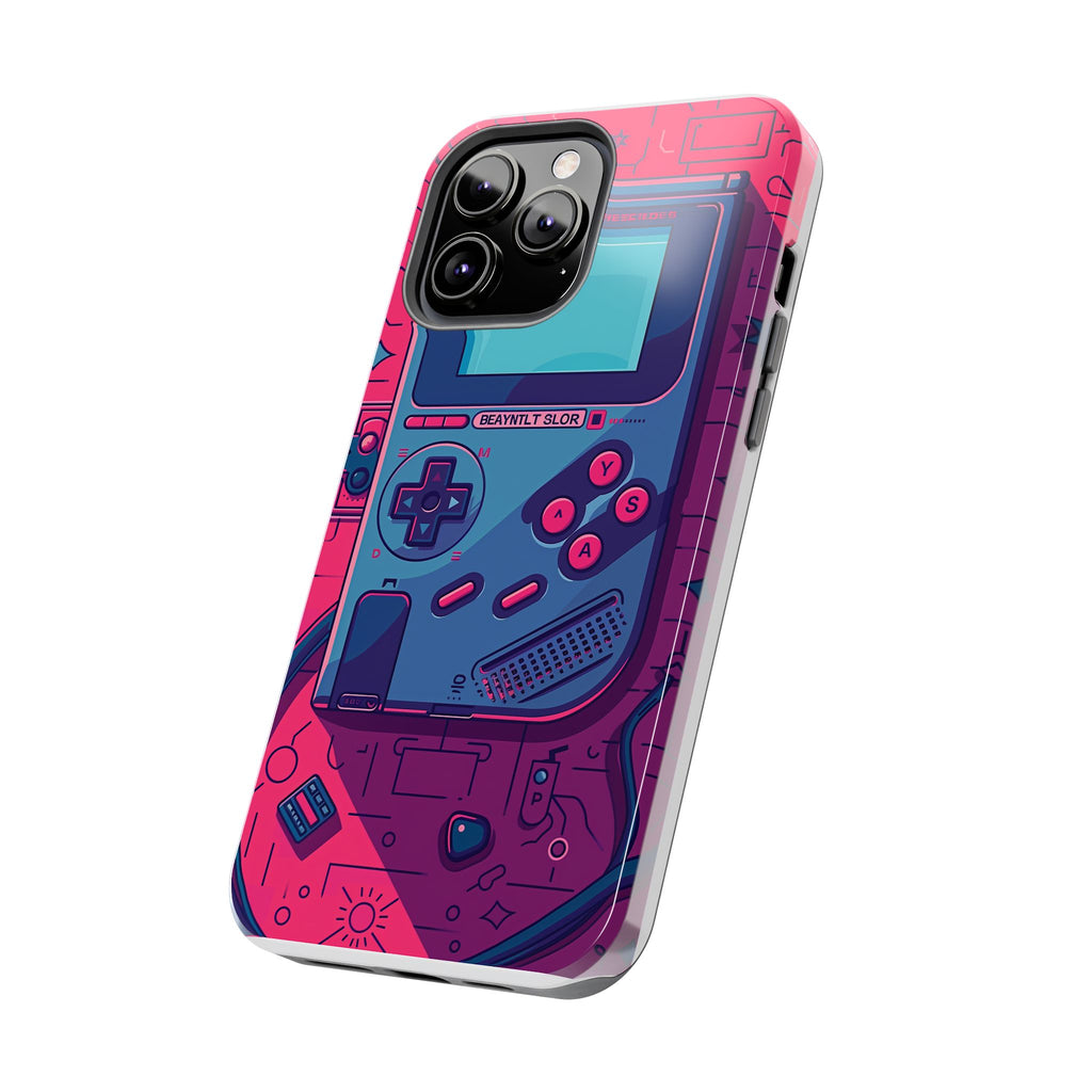 Durable iPhone Case with Alternative Universe Game Console Design - Protective Phone Cover - Fun and Sturdy Gaming Accessory - Gamer Gift