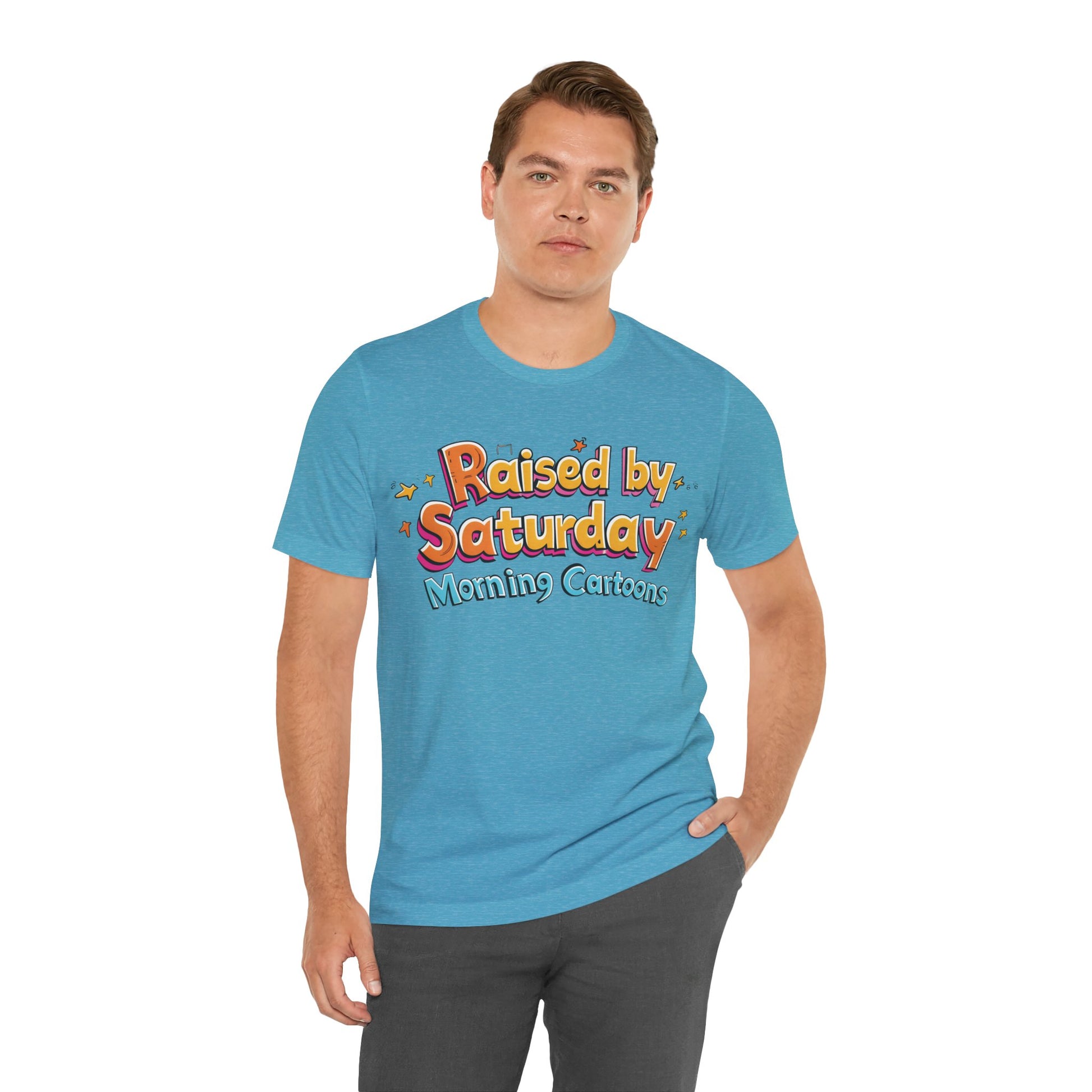 Custom Retro Cartoon Graphic tShirt, 80s 90s Saturday Morning Nostalgia, Custom Cartoon Graphic tShirt, Retro Cartoon Mens Shirt